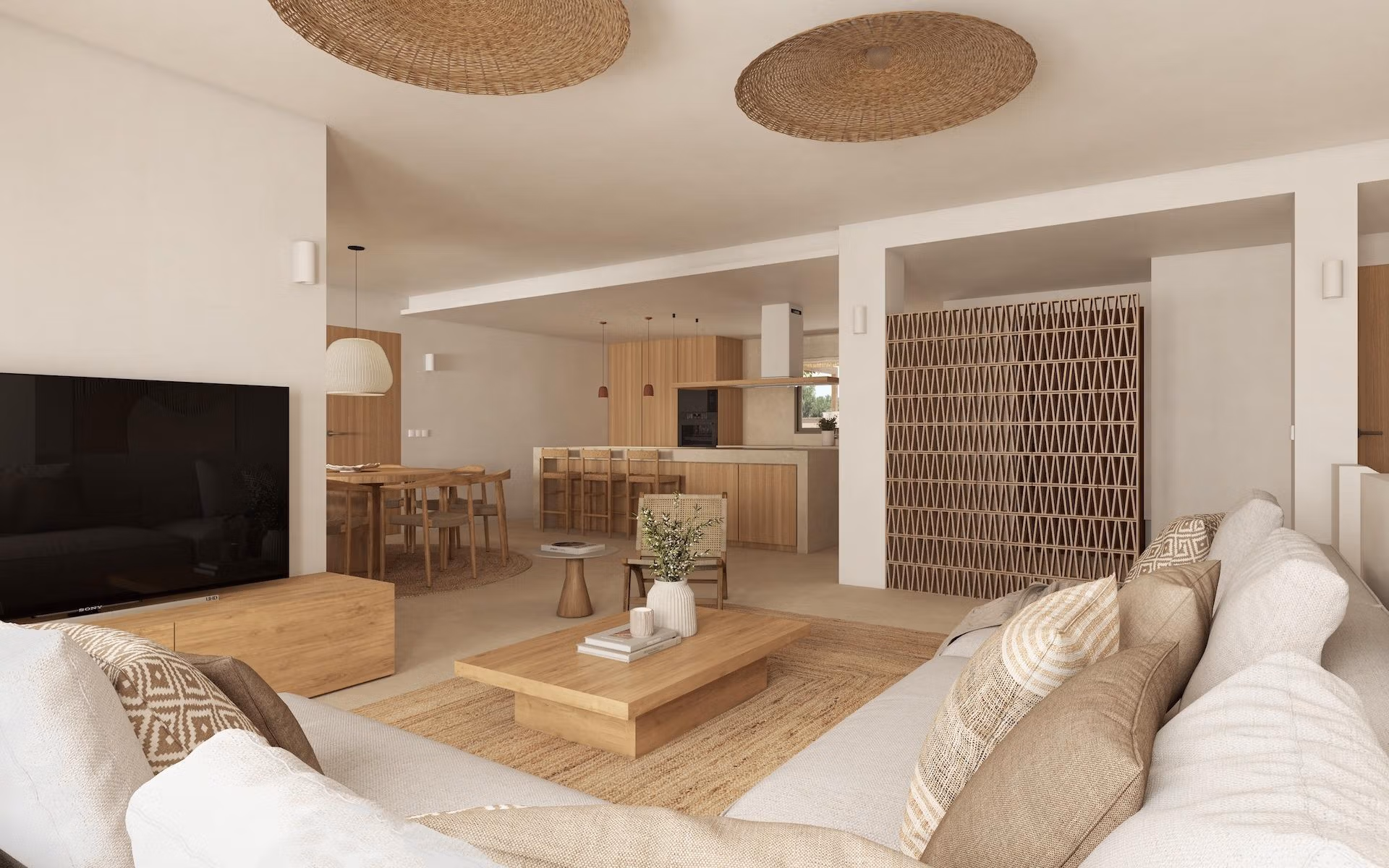 A-house-with-soul-a-house-that-embraces-9 Exceptionnelle villa neuve de 4 chambres avec piscine et vues mer à vendre à La Fustera, Benissa