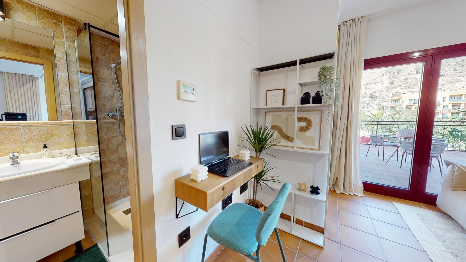 Charming Key Ready 1 Bedroom Apartment for Sale in Villanueva del Rio Segura, near Archena