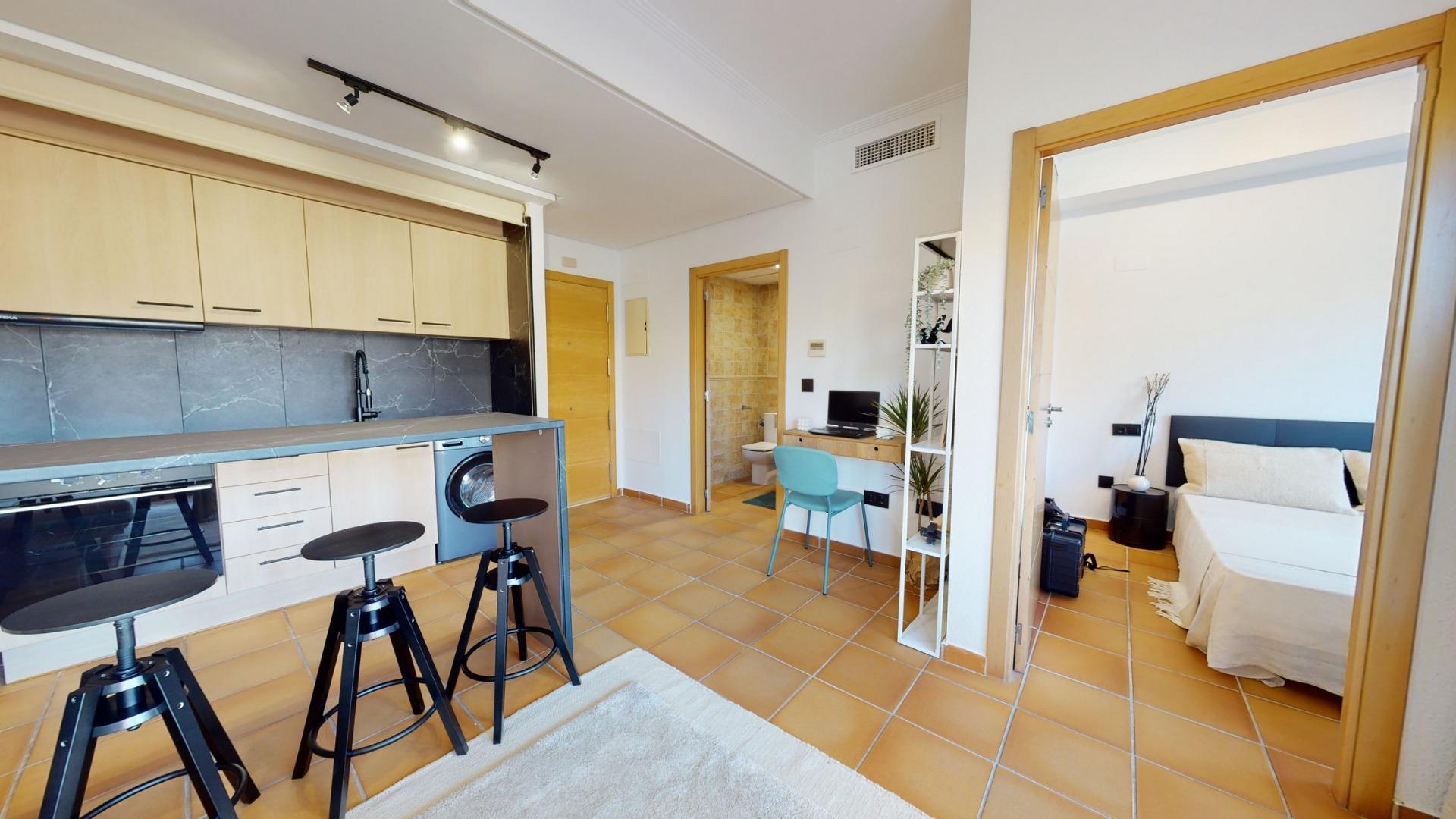 Charming Key Ready 1 Bedroom Apartment for Sale in Villanueva del Rio Segura, near Archena