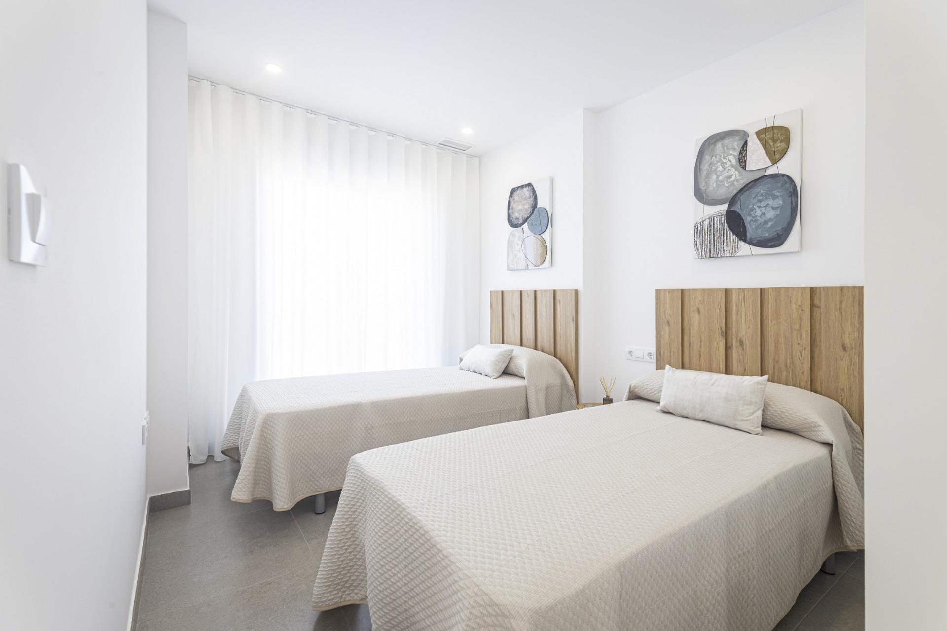 Furnished 3 Bedroom Apartment with Sea Views for Sale in La Manga del Mar Menor