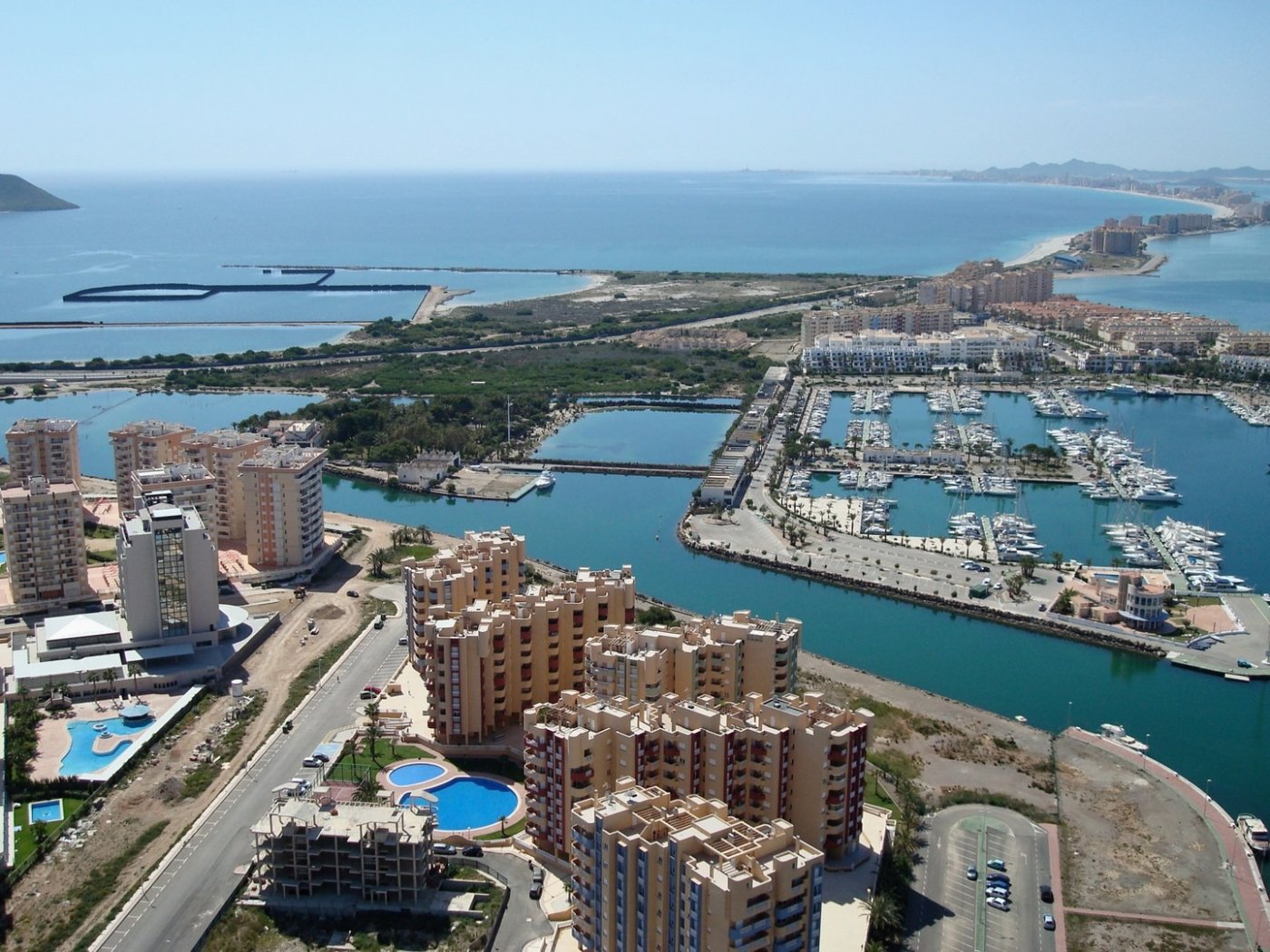 Furnished 3 Bedroom Apartment with Sea Views for Sale in La Manga del Mar Menor