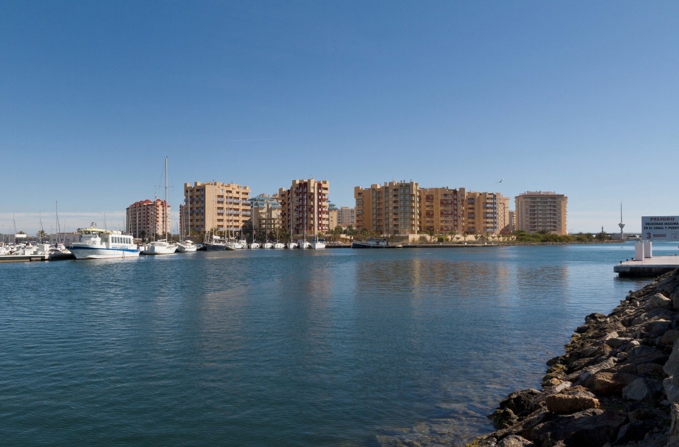 Furnished 3 Bedroom Apartment with Sea Views for Sale in La Manga del Mar Menor