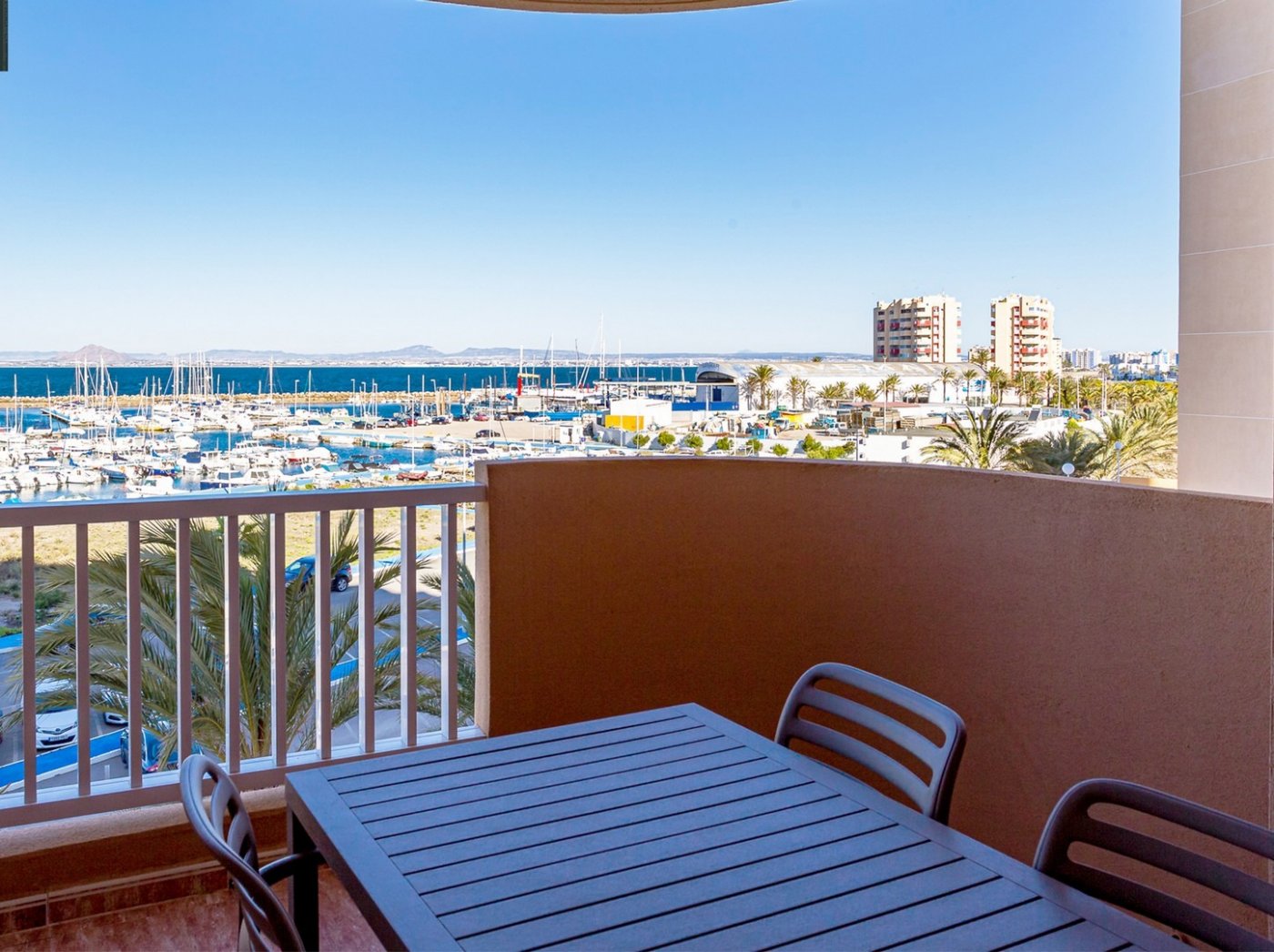 Furnished 3 Bedroom Apartment with Sea Views for Sale in La Manga del Mar Menor