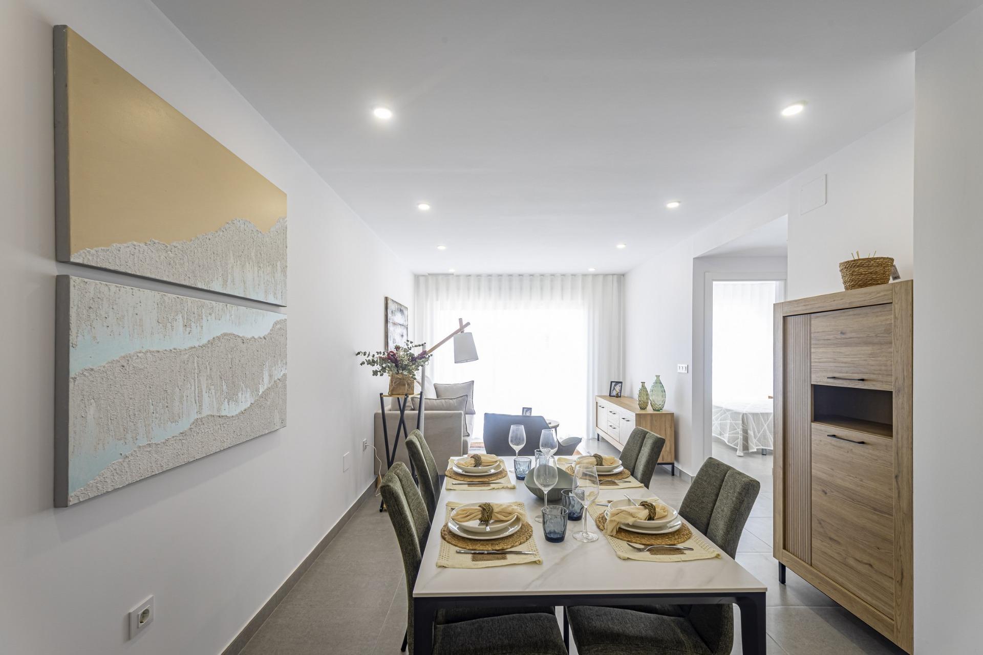 Furnished 3 Bedroom Apartment with Sea Views for Sale in La Manga del Mar Menor