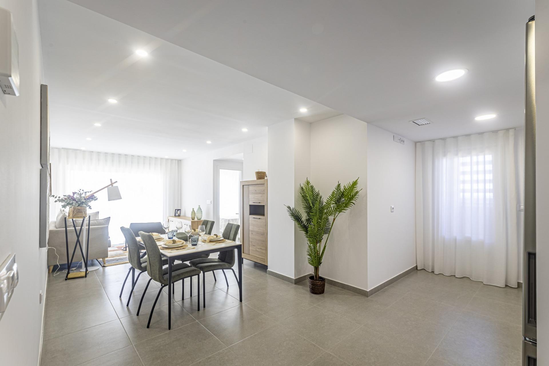Furnished 3 Bedroom Apartment with Sea Views for Sale in La Manga del Mar Menor