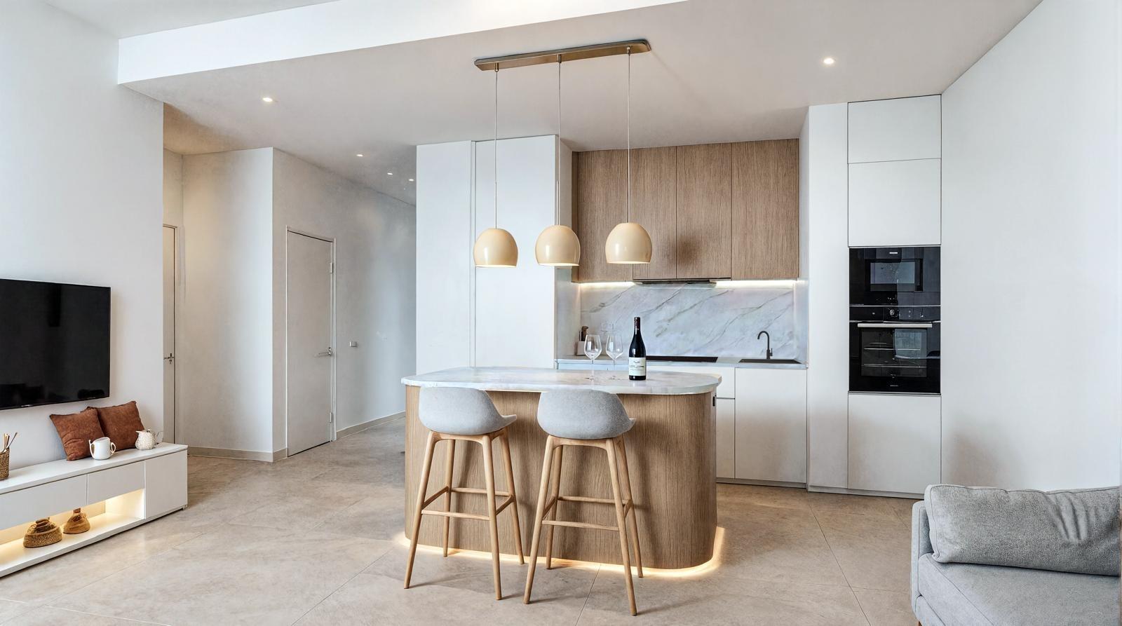 Boutique-New-Build-Bungalows-with-Private-Pool-in-Pilar-de-la-Horadada-2-km-from-beach-2 Stunning New Build 3 Bedroom Top Floor Apartment with Private Pool and 86 m² Solarium for Sale in Pilar de la Horadada