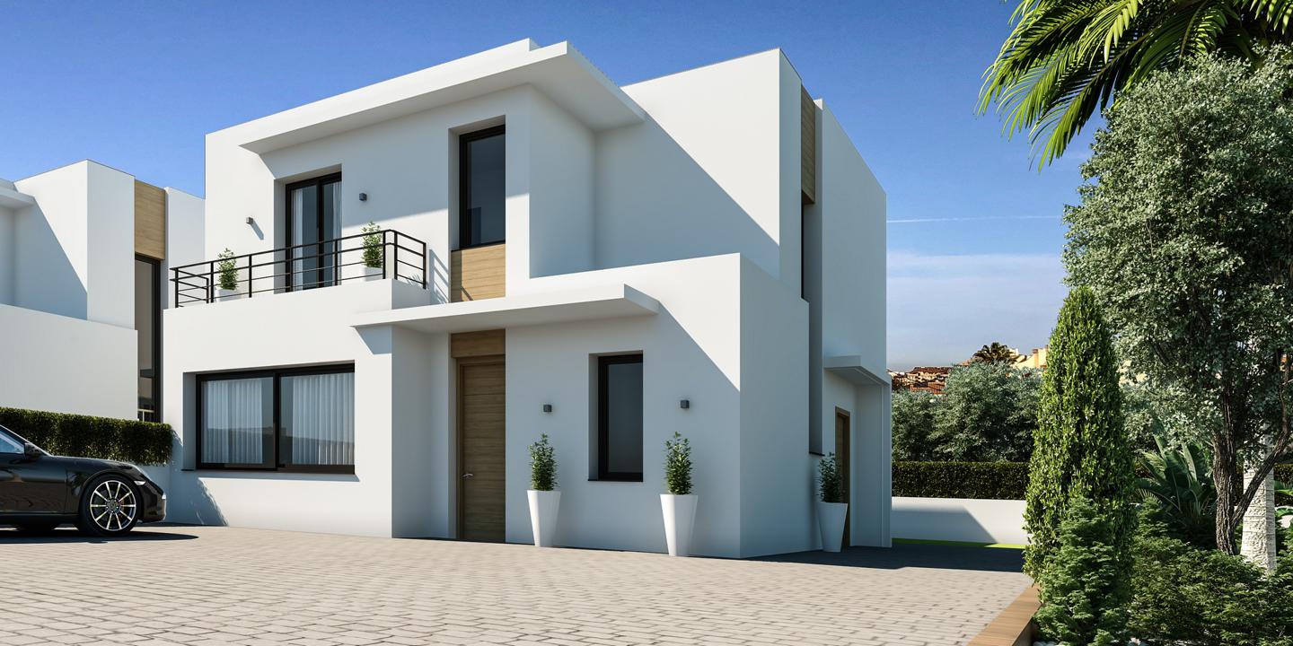 Contemporary Key-Ready 3 Bedroom Villa with Communal Pool for Sale in Dénia – Close to the Sea and Town Centre