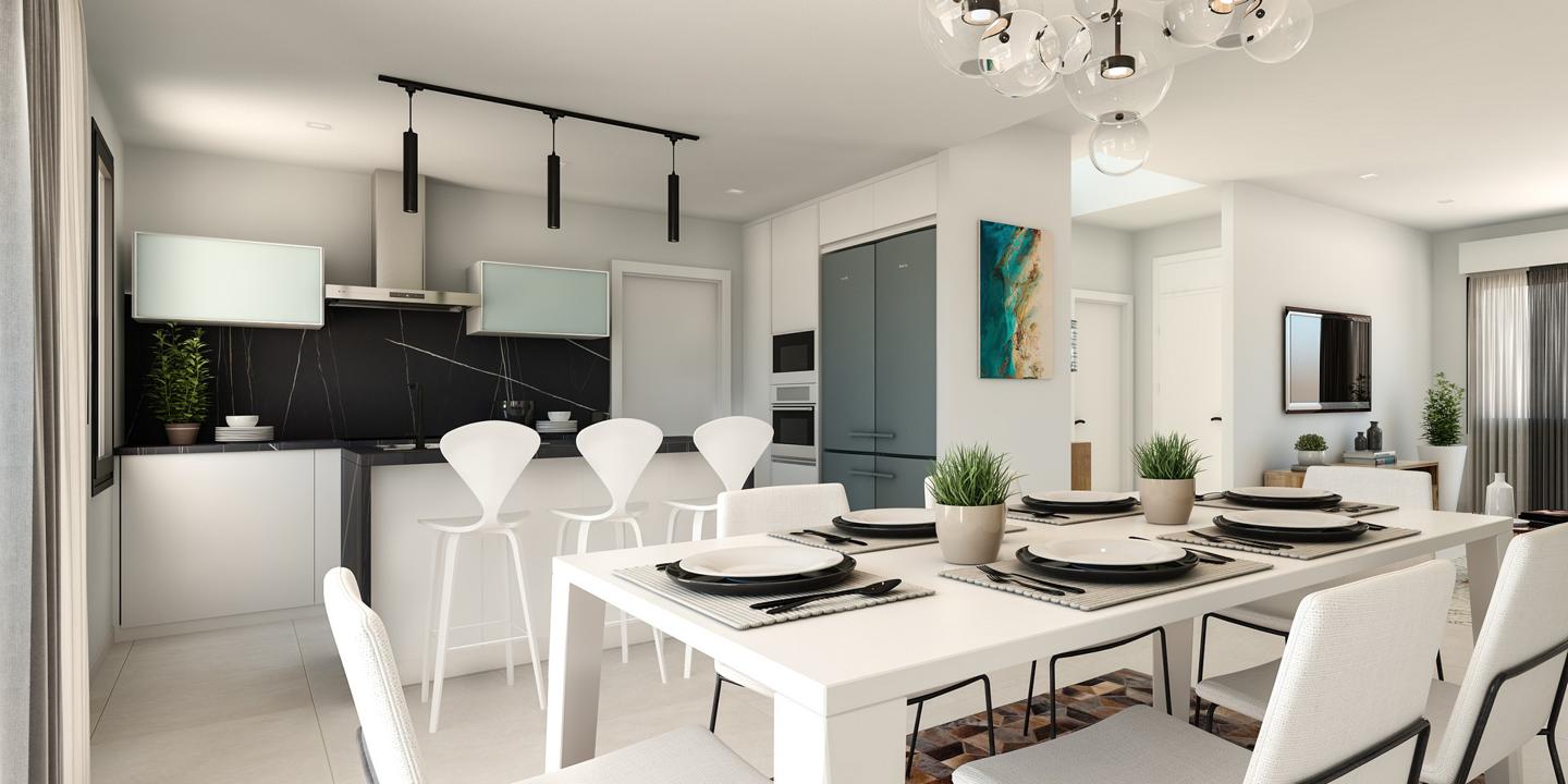 Contemporary Key-Ready 3 Bedroom Villa with Communal Pool for Sale in Dénia – Close to the Sea and Town Centre