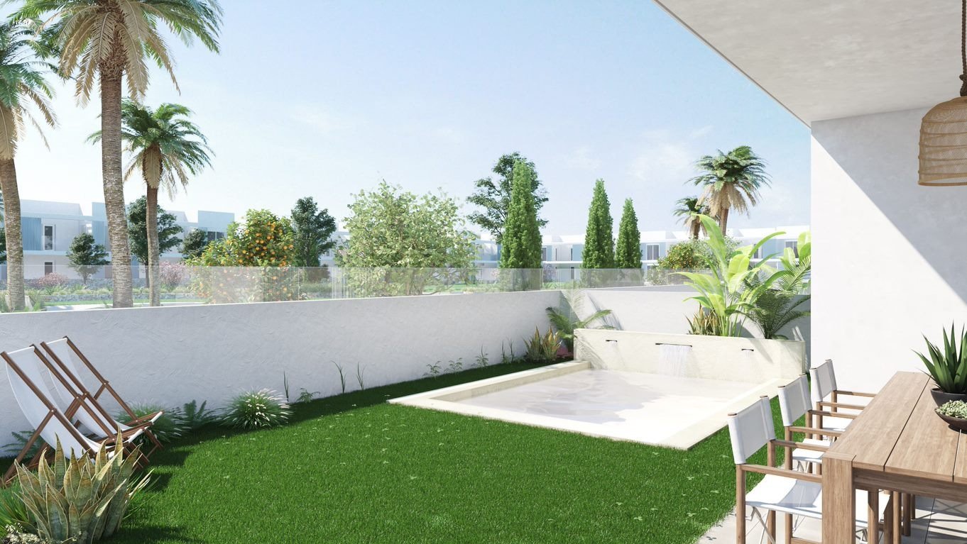 Modern New Build 2 Bedroom Ground Floor Apartment with Garden for Sale in Torrevieja – Just 250m from the Sea