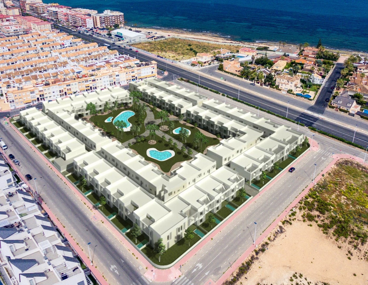 Modern Coastal Apartment Complex in Torrevieja by the beach