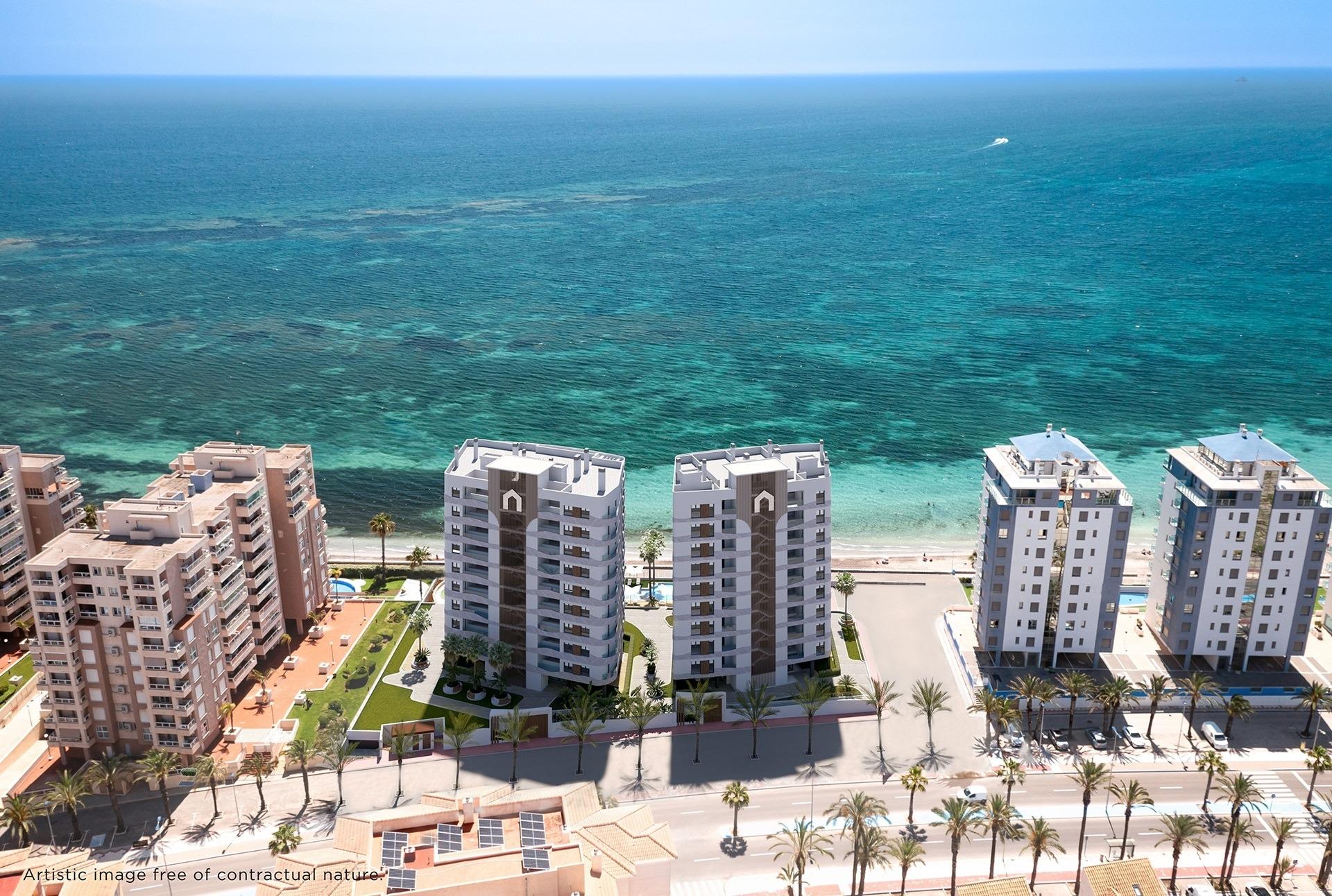 Discover-Luxury-Living-at-La-Manga-del-Mar-Menor-2 Exclusive New Build 3 Bedroom Frontline Beach Apartment with Sea Views for Sale in La Manga del Mar Menor