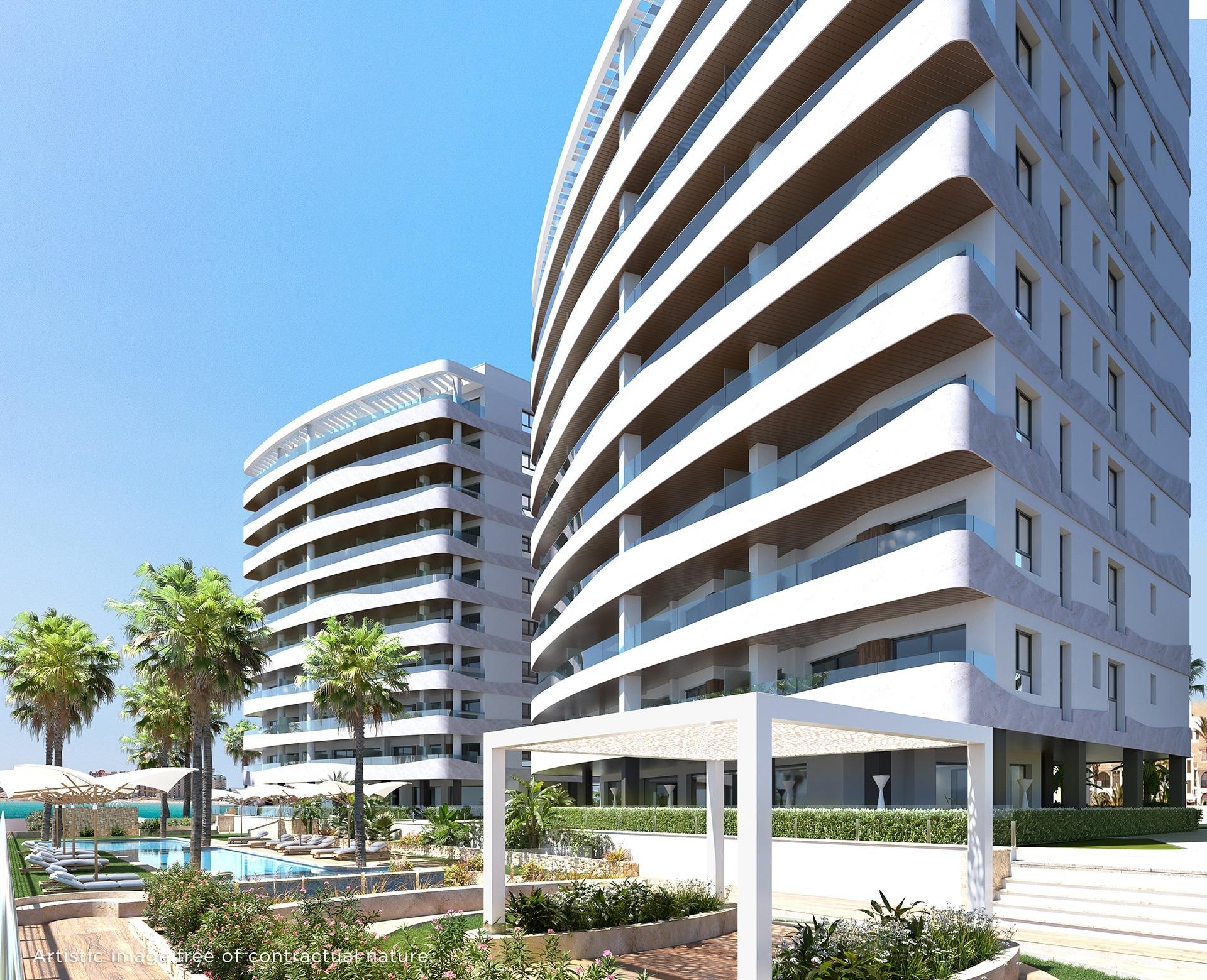 Discover-Luxury-Living-at-La-Manga-del-Mar-Menor-7 Exclusive New Build 3 Bedroom Frontline Beach Apartment with Sea Views for Sale in La Manga del Mar Menor