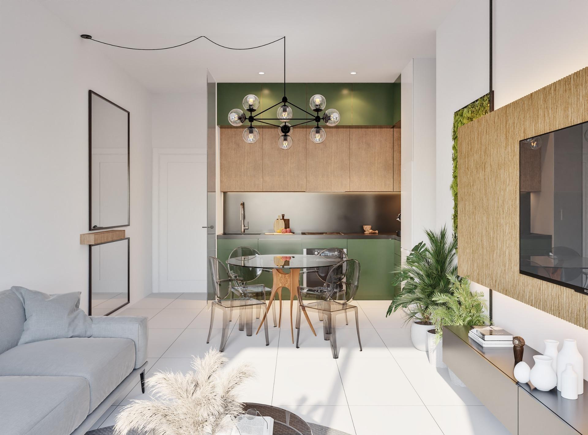 New Build 3 Bedroom Corner Apartment with Large Terrace for Sale in San Miguel de Salinas