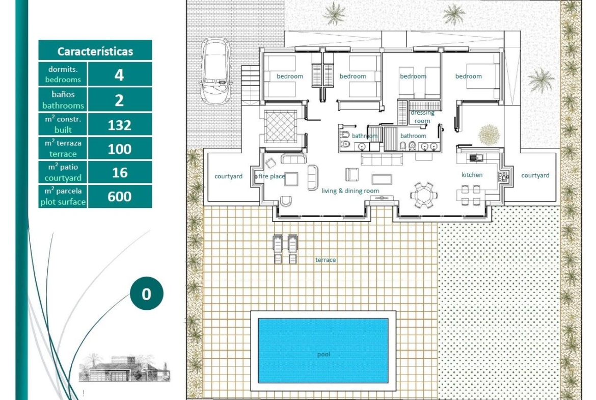 Elegant-detached-villas-with-private-pool-at-Peraleja-Golf-Resort-Costa-Calida-13