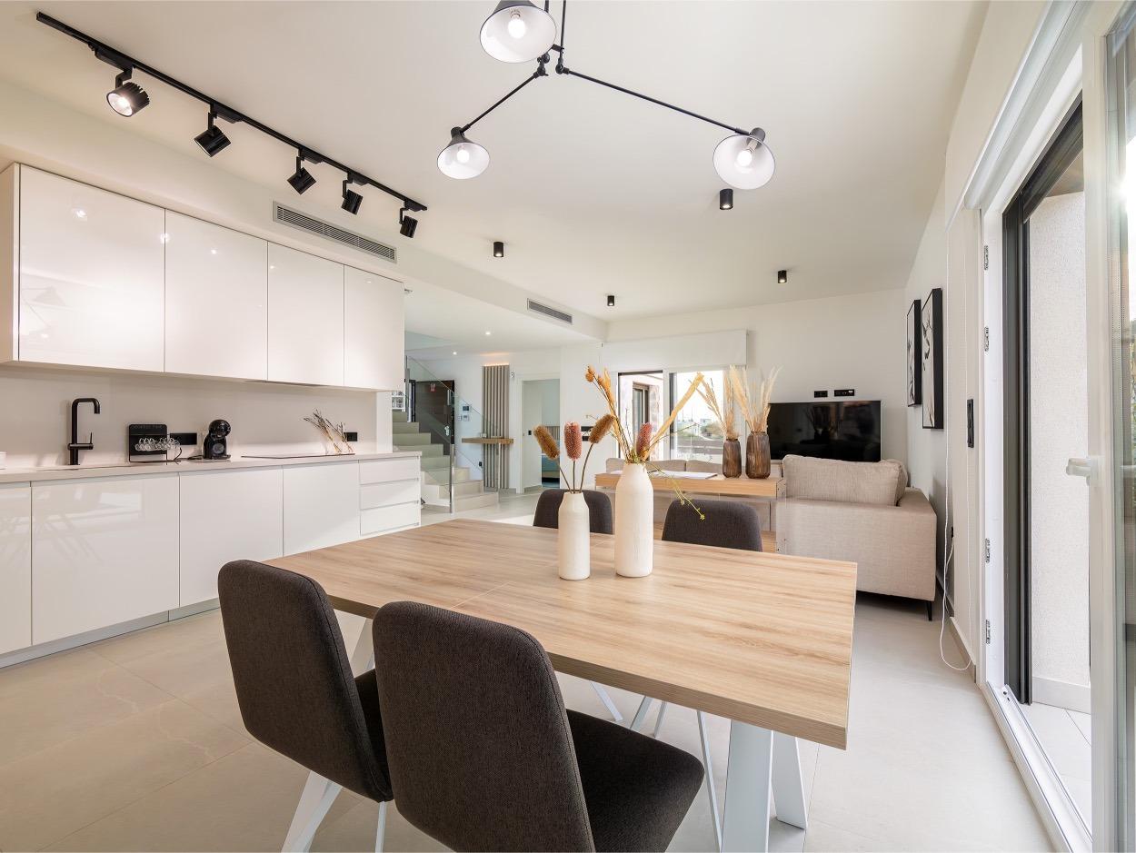 Contemporary New Build 3 Bedroom Villa with Private Pool and Panoramic Views for Sale in Balcón de Finestrat