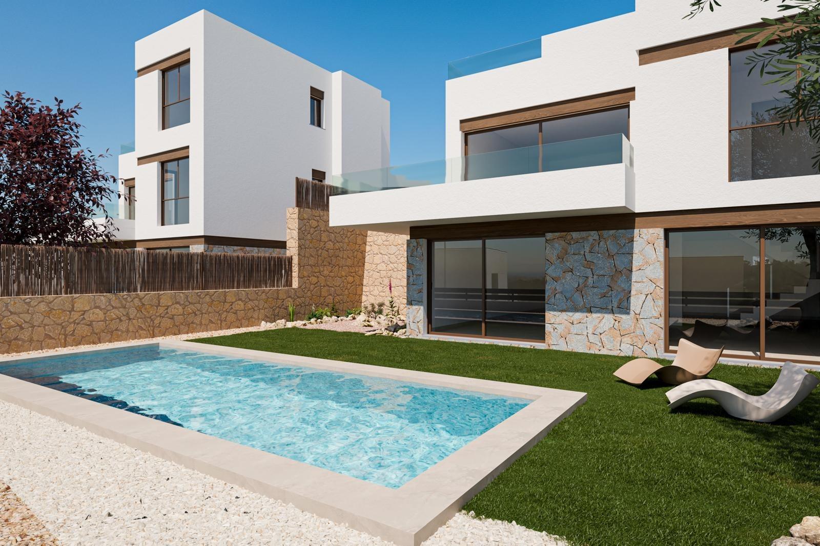 Contemporary New Build 3 Bedroom Villa with Private Pool and Panoramic Views for Sale in Balcón de Finestrat
