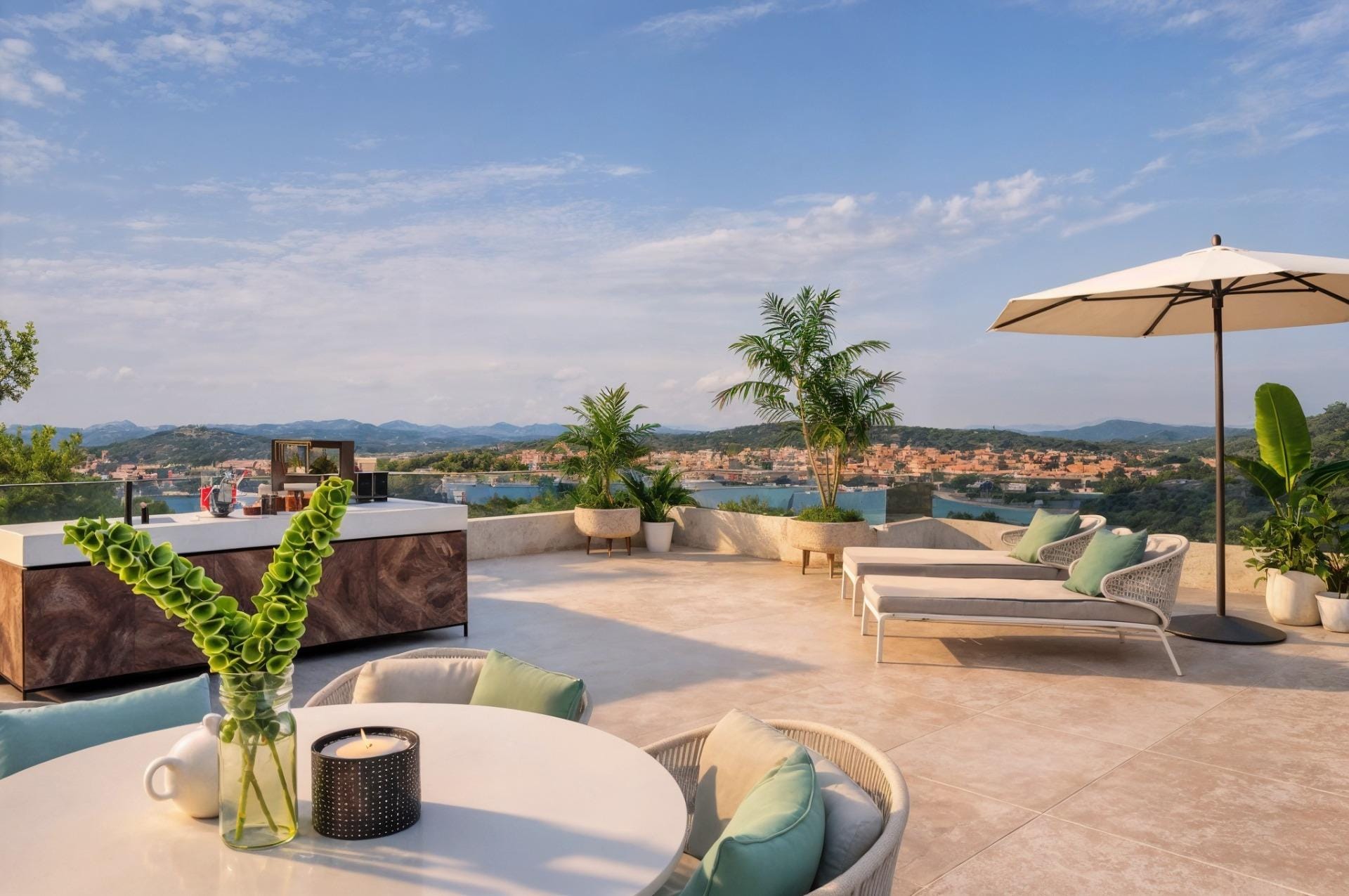 Exclusive-Frontline-Luxury-Villas-in-Cala-Flores-Cabo-de-Palos-2 Frontline New Build 3 Bedroom Villa with Rooftop Solarium and Sea Views for Sale in Cabo de Palos