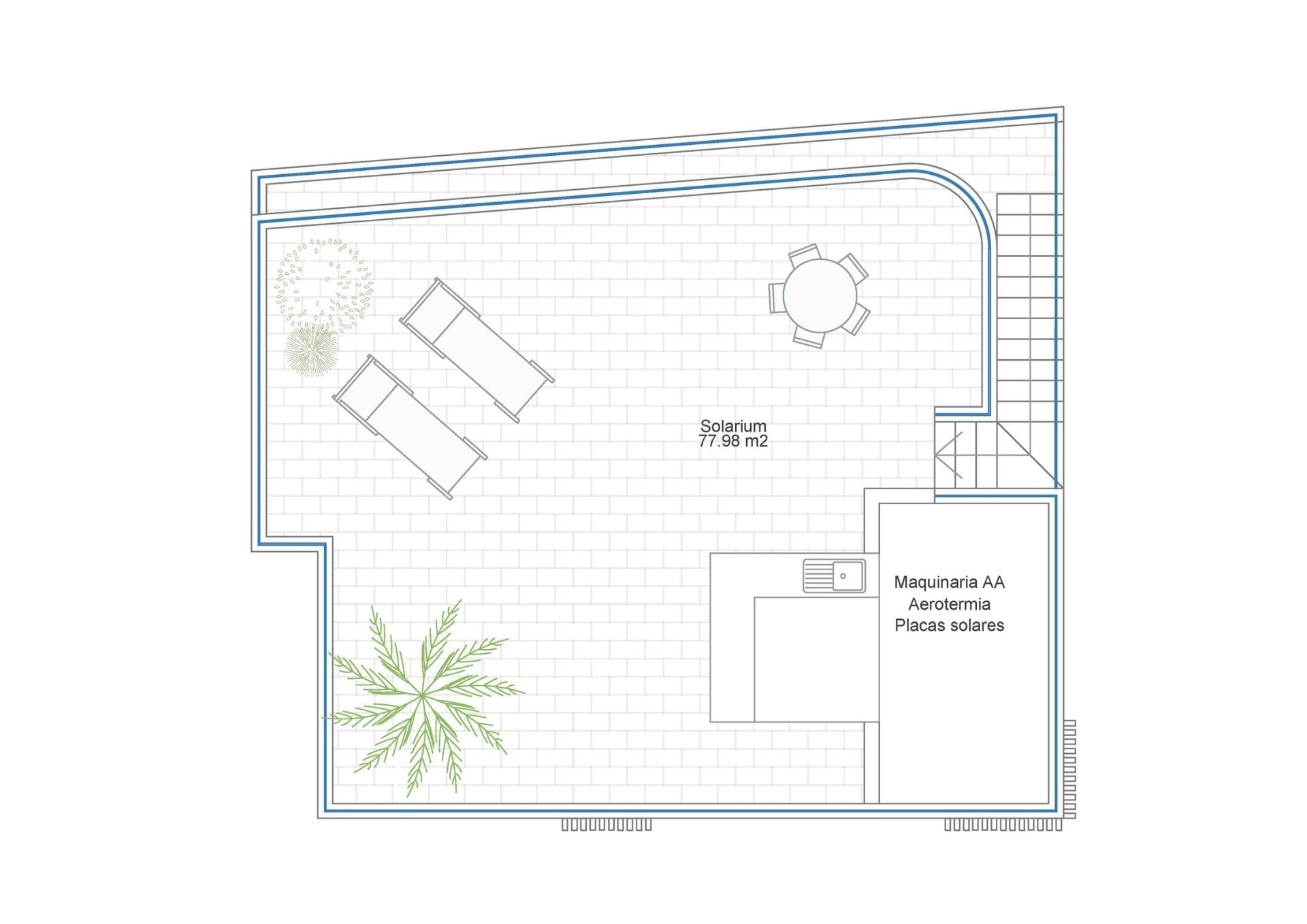 Exclusive-Frontline-Luxury-Villas-in-Cala-Flores-Cabo-de-Palos-20 Frontline New Build 3 Bedroom Villa with Rooftop Solarium and Sea Views for Sale in Cabo de Palos