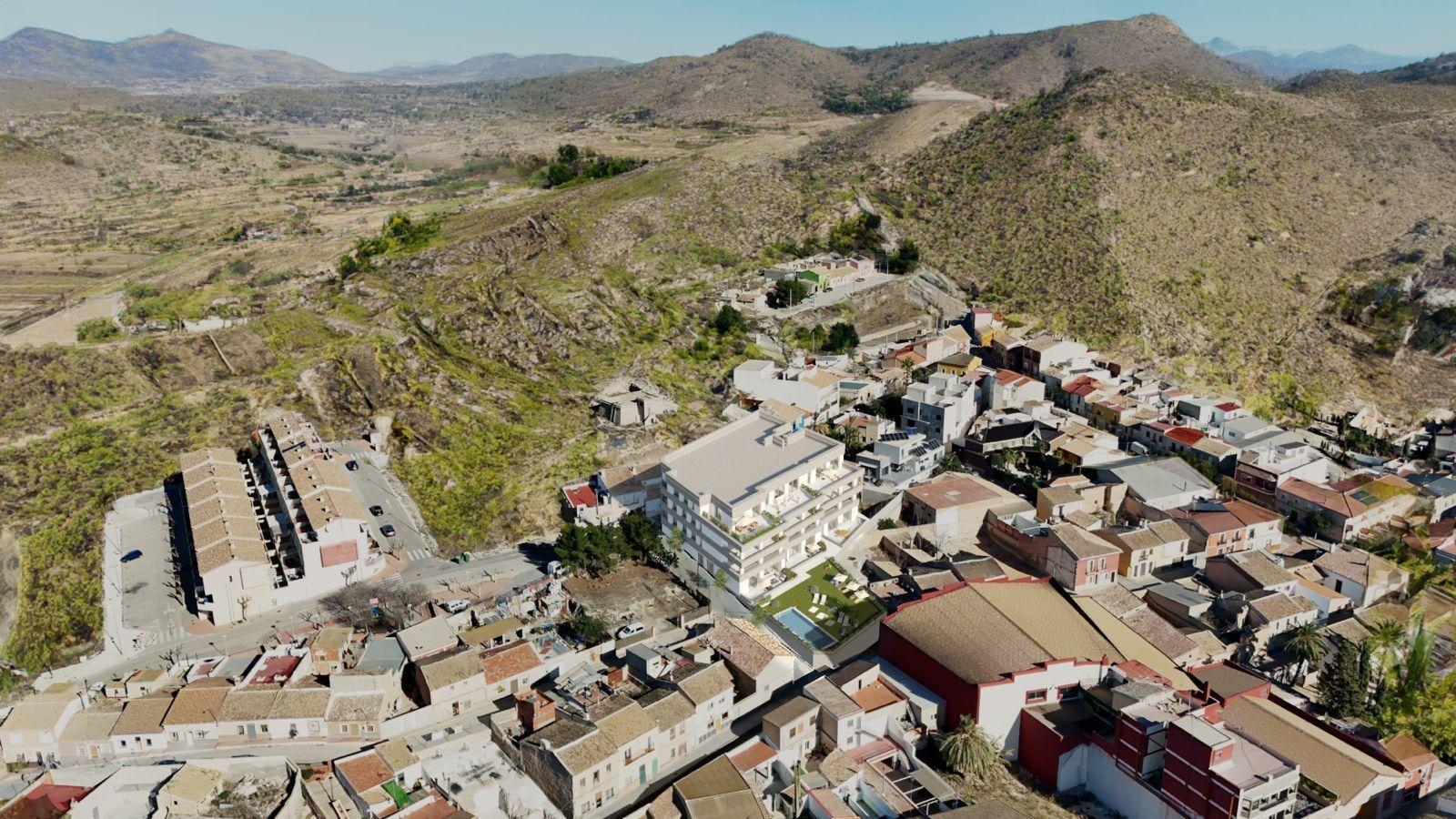 Inviting New Build 2 Bedroom Apartment with Vineyard Views for Sale in Hondón de las Nieves