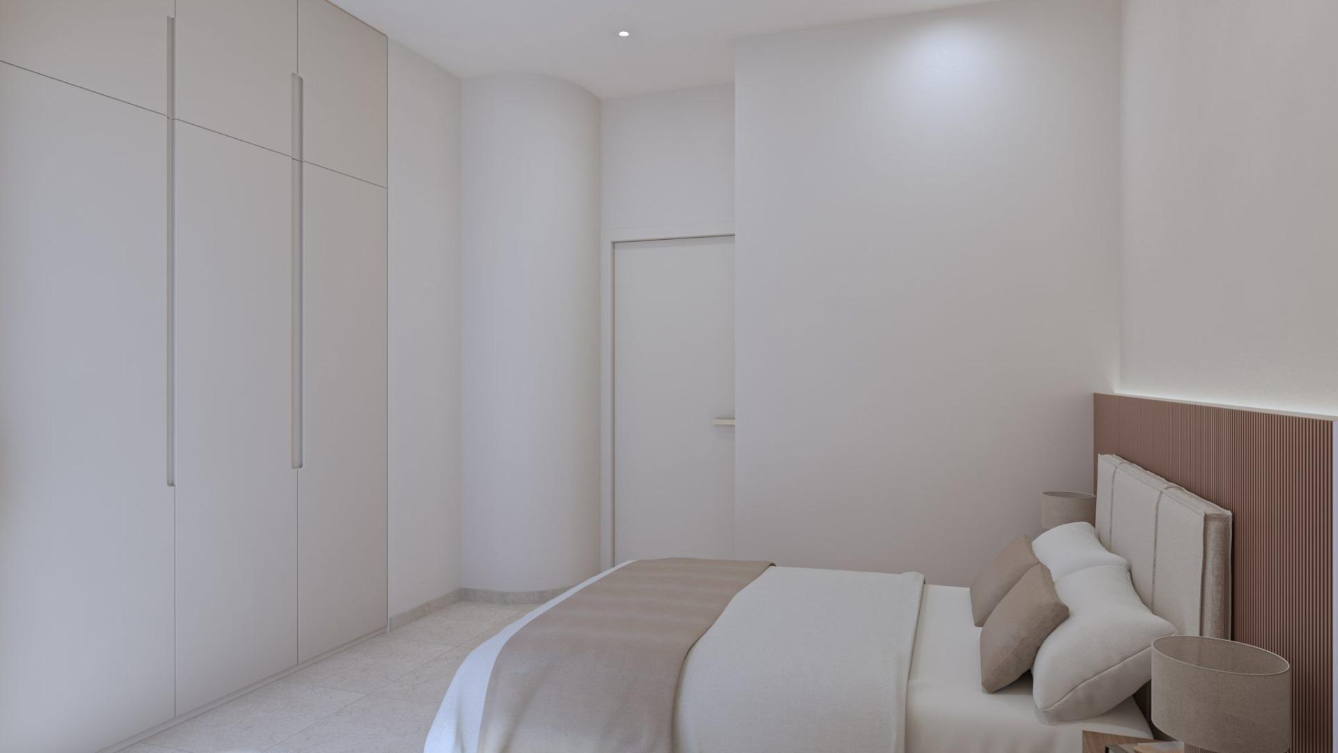 Elevated New Build 2 Bedroom Top Floor Apartment with Private Pool and Solarium for Sale in Pilar de la Horadada