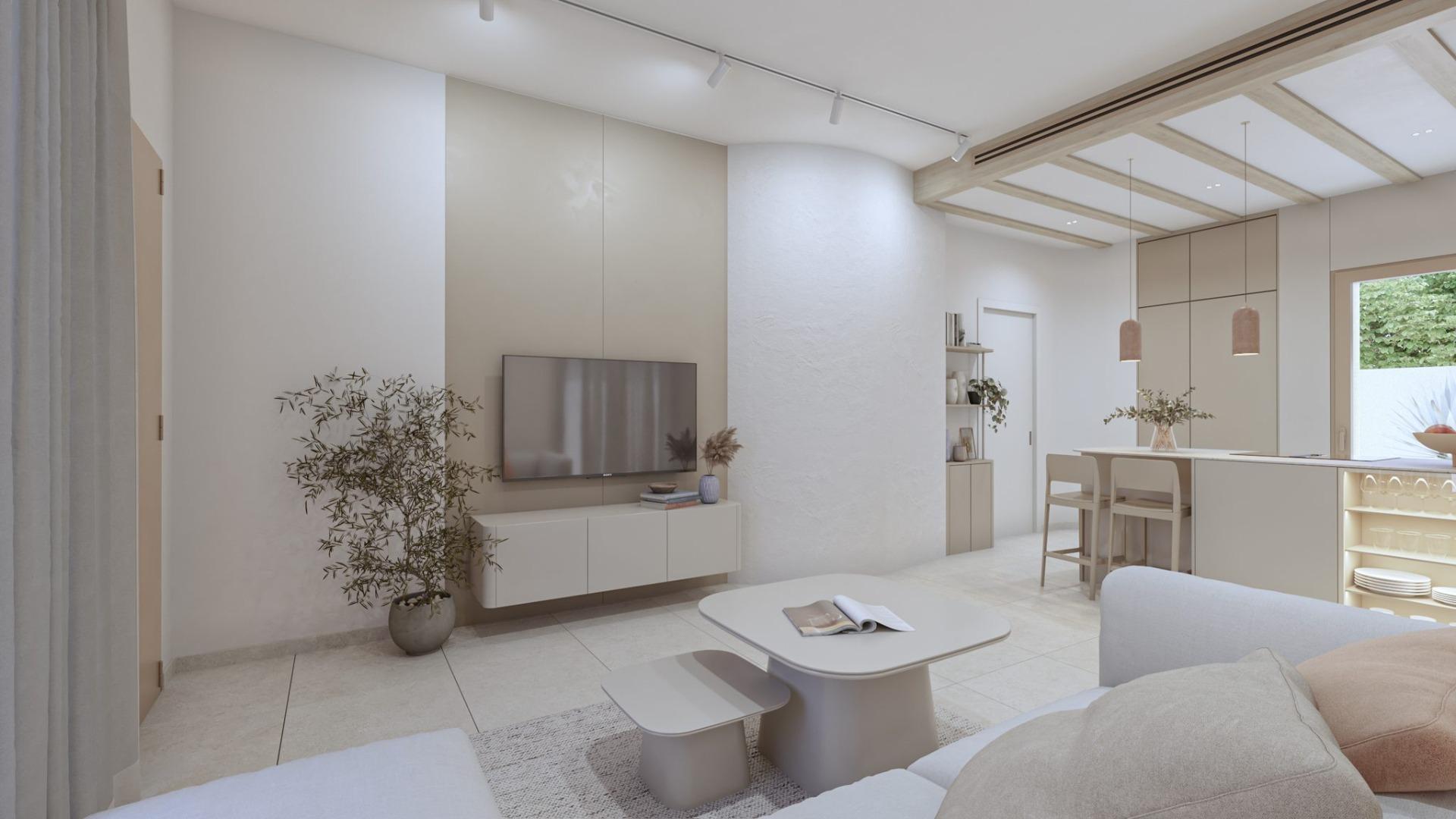 Elevated New Build 2 Bedroom Top Floor Apartment with Private Pool and Solarium for Sale in Pilar de la Horadada