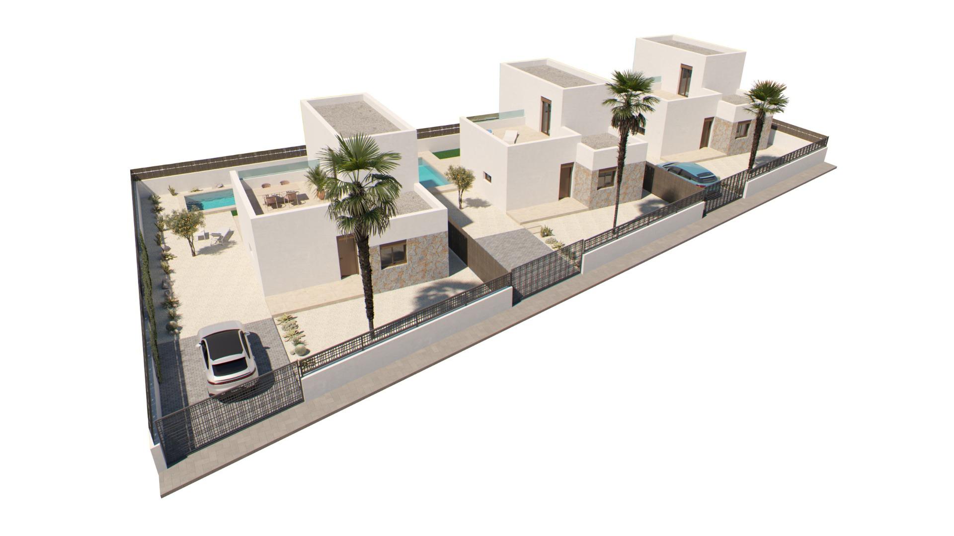 Sophisticated Key Ready 3 Bedroom Villa with Private Pool for Sale in Algorfa, La Finca Golf