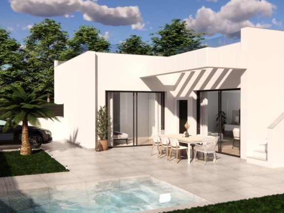 Modern New Build 3 Bedroom Villa with Private Pool for Sale in Ciudad Quesada, Costa Blanca