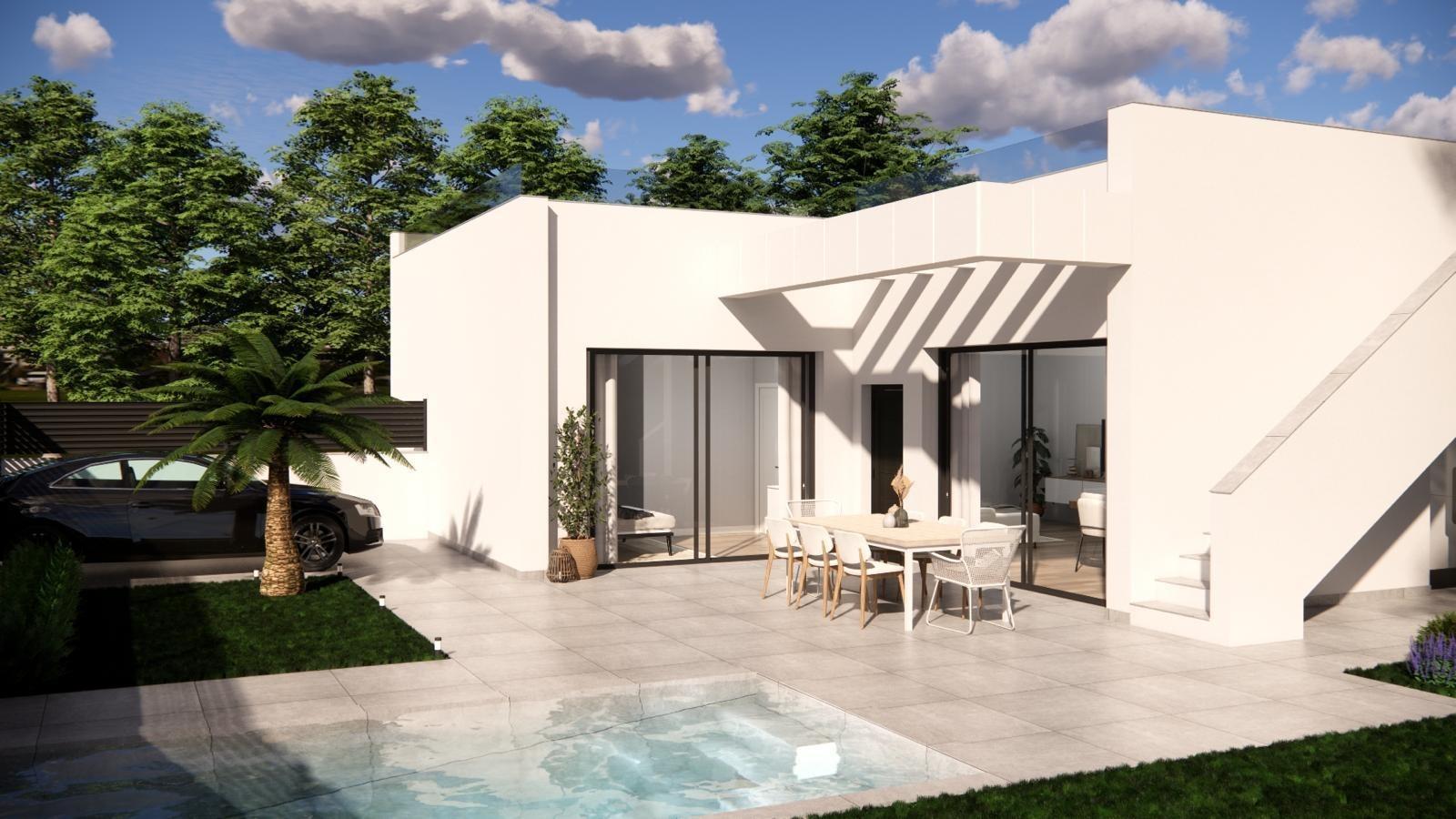 Modern New Build 3 Bedroom Villa with Private Pool for Sale in Ciudad Quesada, Costa Blanca