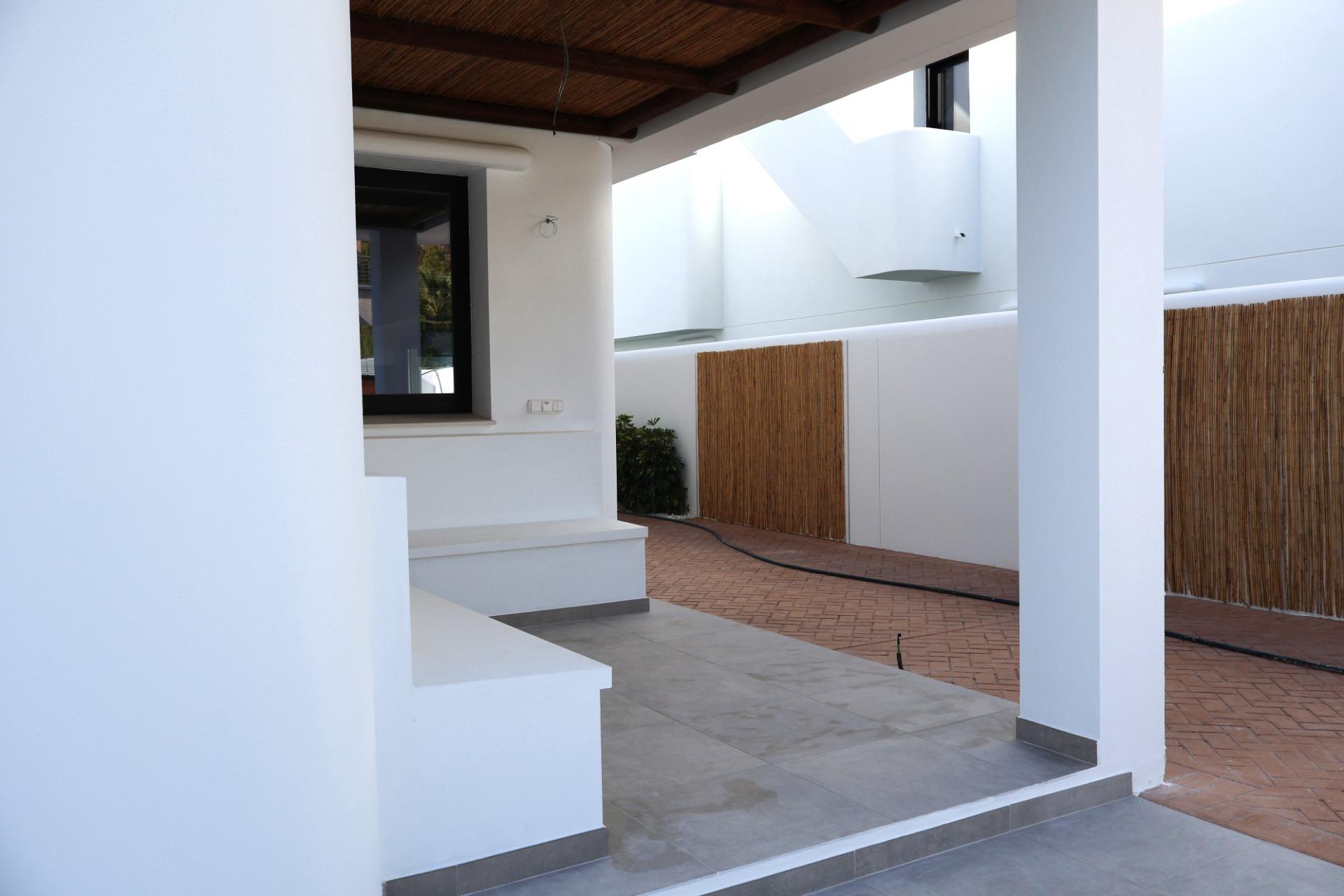 Elegant New Build 4 Bedroom Ibiza Style Villa with Private Pool for Sale in El Albir, Costa Blanca