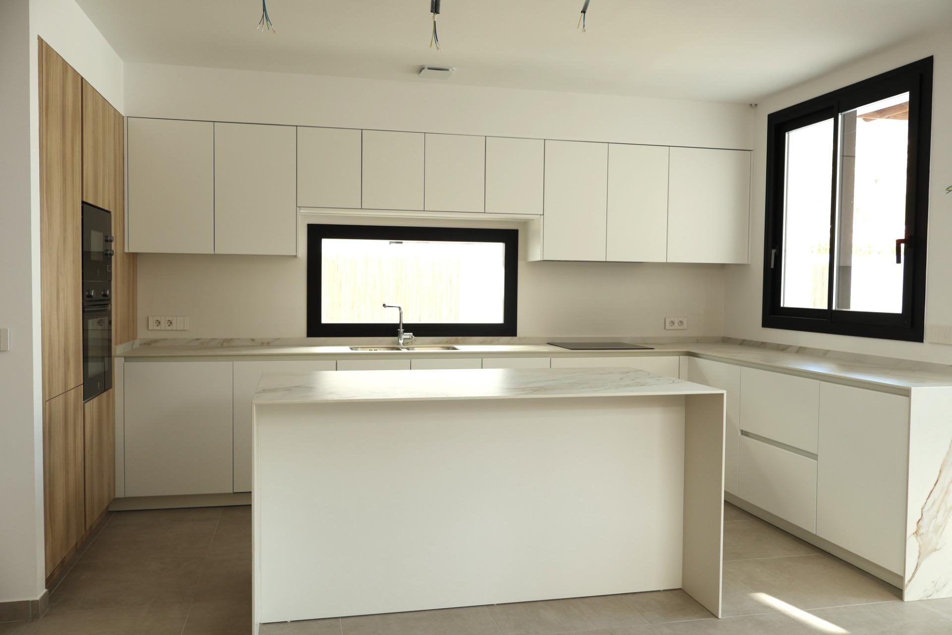 Elegant New Build 4 Bedroom Ibiza Style Villa with Private Pool for Sale in El Albir, Costa Blanca