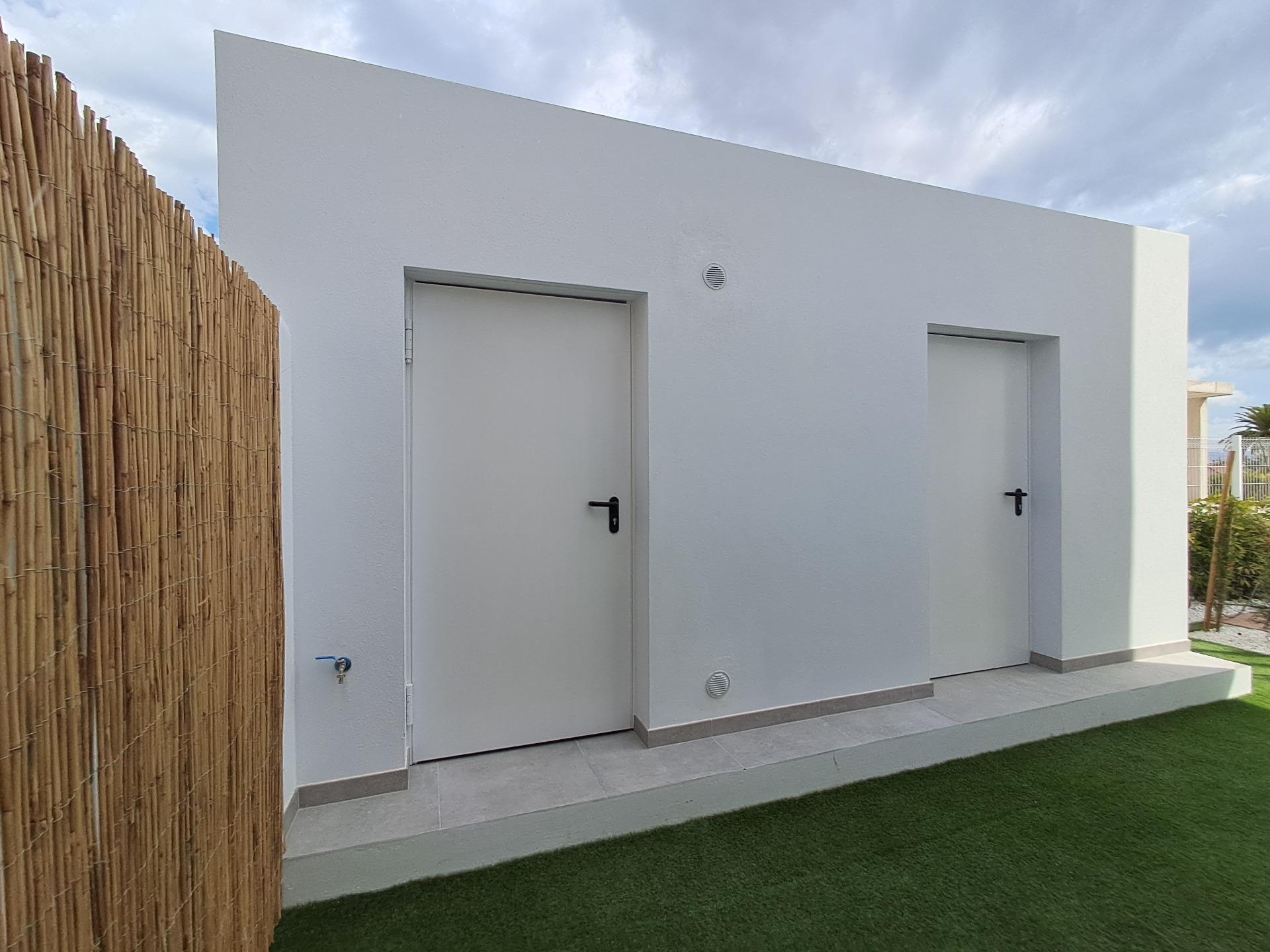 Elegant New Build 4 Bedroom Ibiza Style Villa with Private Pool for Sale in El Albir, Costa Blanca