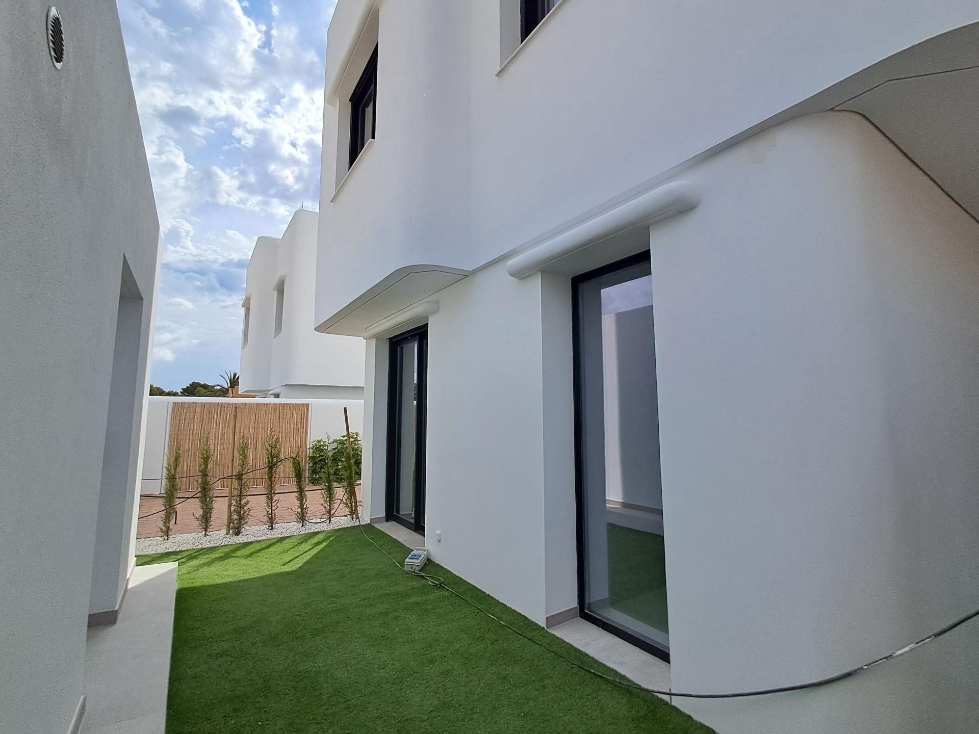 Elegant New Build 4 Bedroom Ibiza Style Villa with Private Pool for Sale in El Albir, Costa Blanca