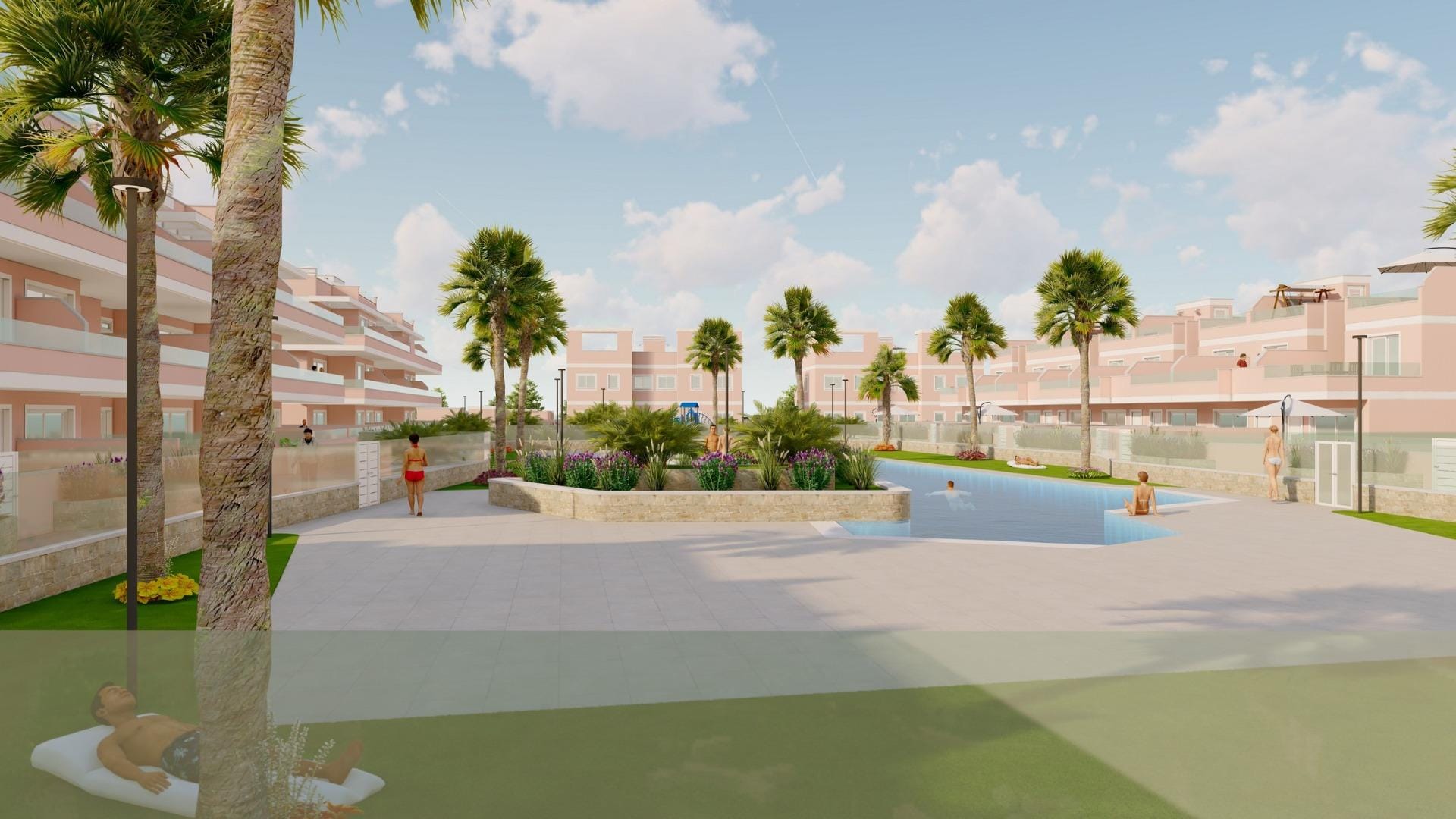Versatile New Build 3 Bedroom Townhouse with Solarium for Sale in Pilar de la Horadada