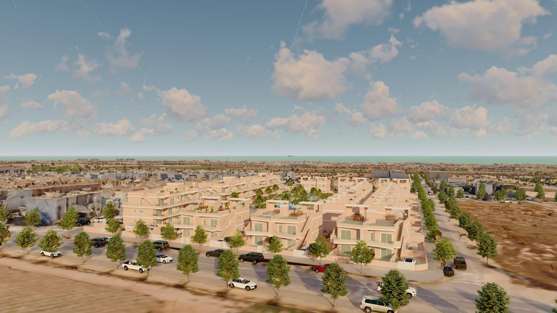 Appartement neuf confortable de 3 chambres en rez-de-chaussée avec jardin à vendre à Pilar de la Horadada