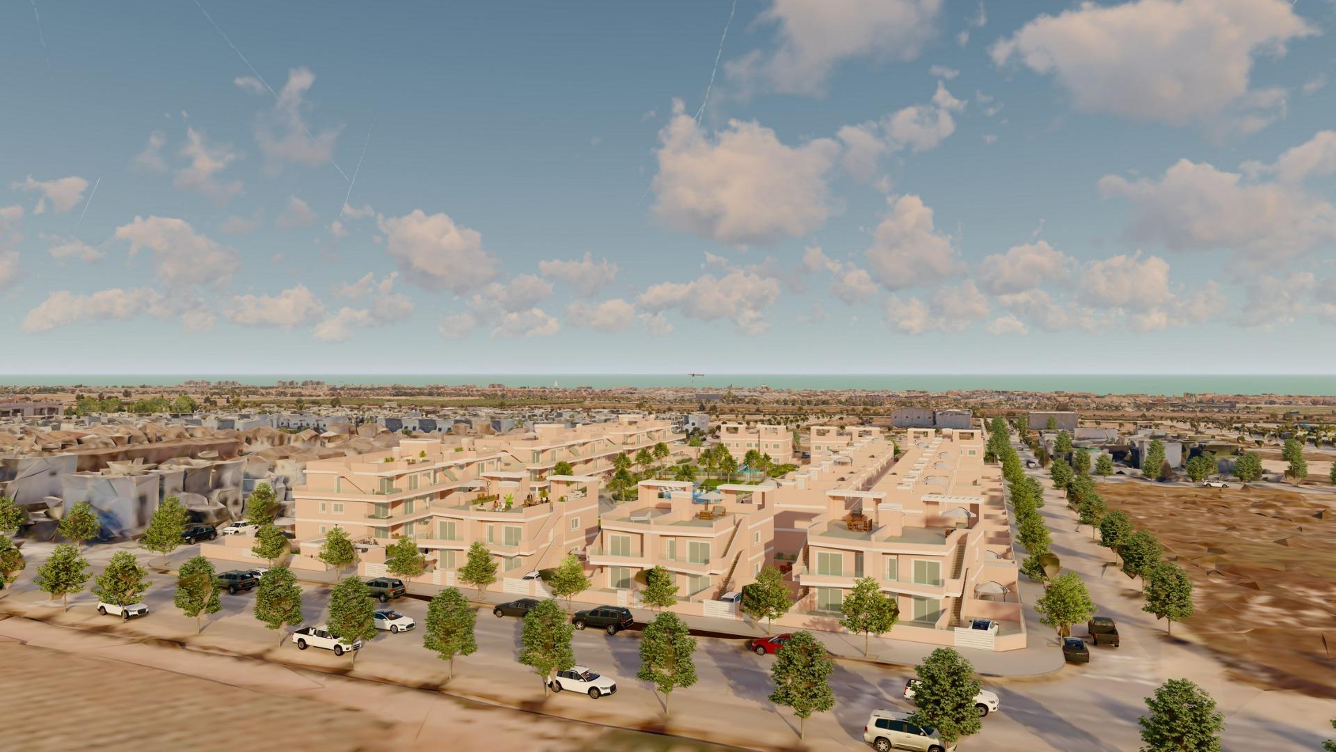 Exclusive-New-Development-in-Pilar-de-la-Horadada-Costa-Blanca-Spain-22 Bright New Build 3 Bedroom Penthouse with 66 m² Solarium for Sale in Pilar de la Horadada