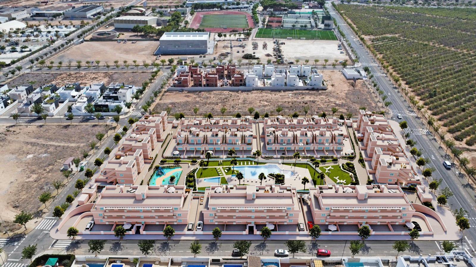 Exclusive-New-Development-in-Pilar-de-la-Horadada-Costa-Blanca-Spain-29 Bright New Build 3 Bedroom Penthouse with 66 m² Solarium for Sale in Pilar de la Horadada