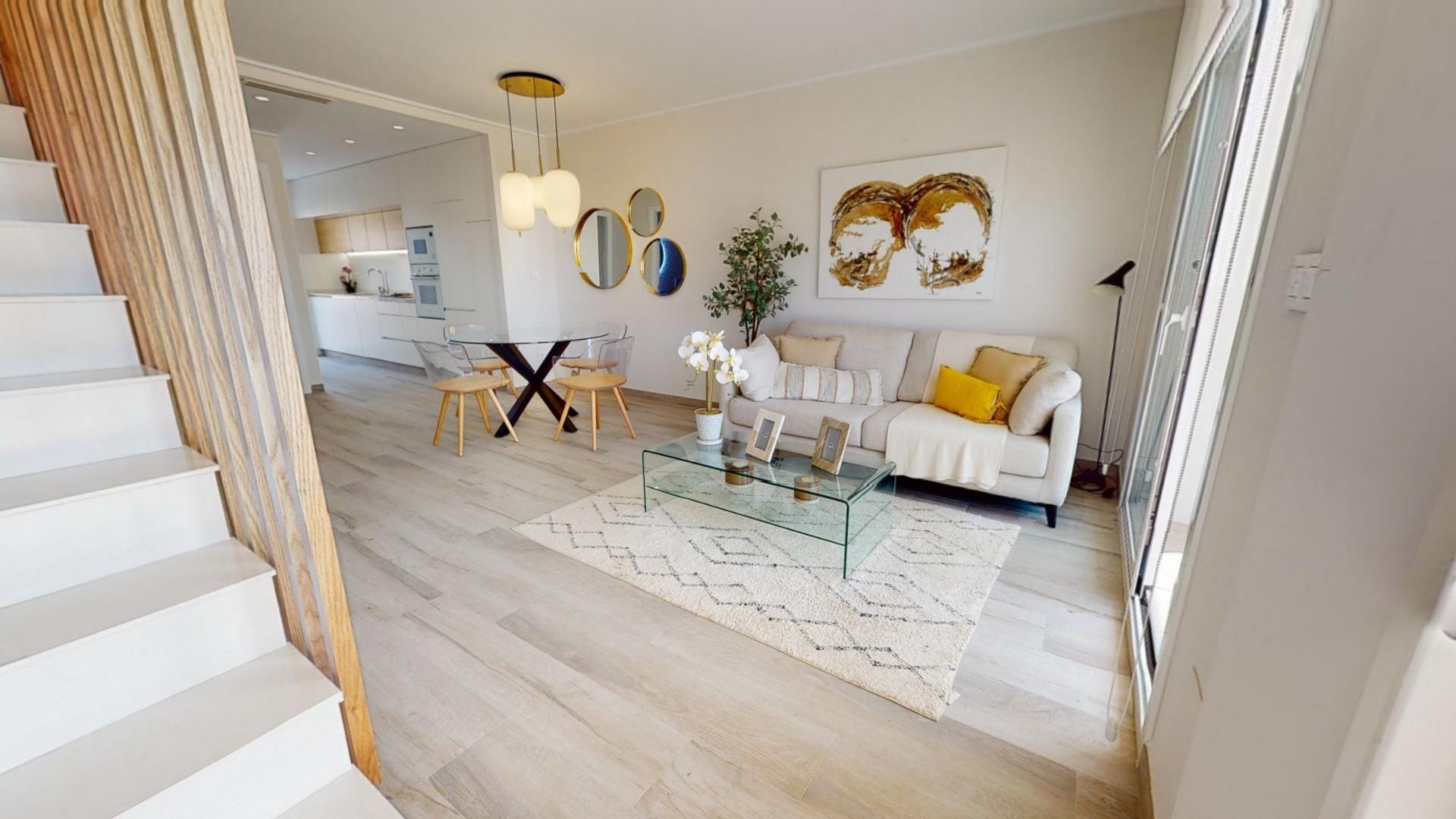 Generous New Build 3 Bedroom Semi-Detached Villa with Solarium for Sale in Pilar de la Horadada