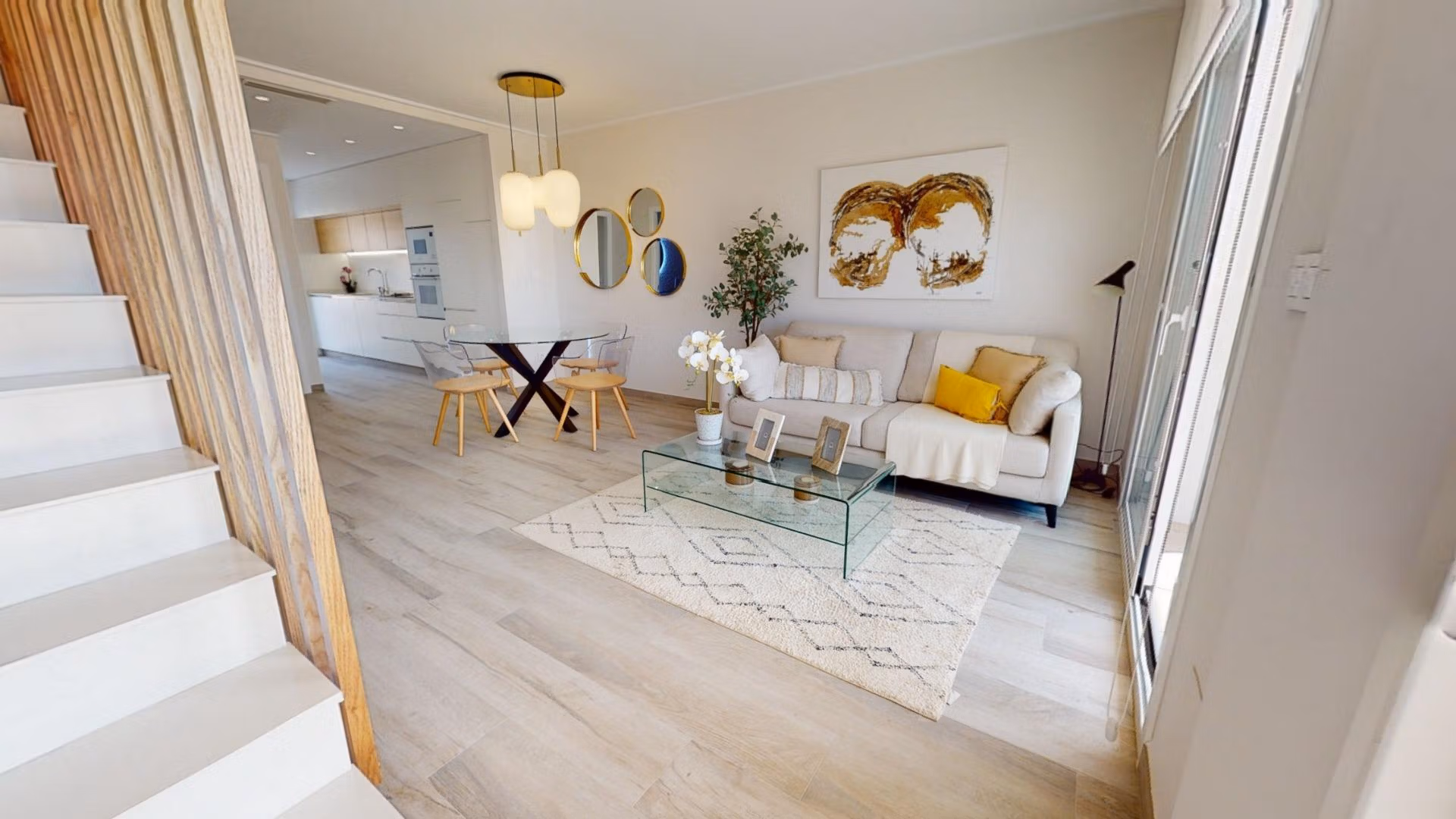 Amplia villa pareada de obra nueva con 3 dormitorios y solárium en venta en Pilar de la Horadada