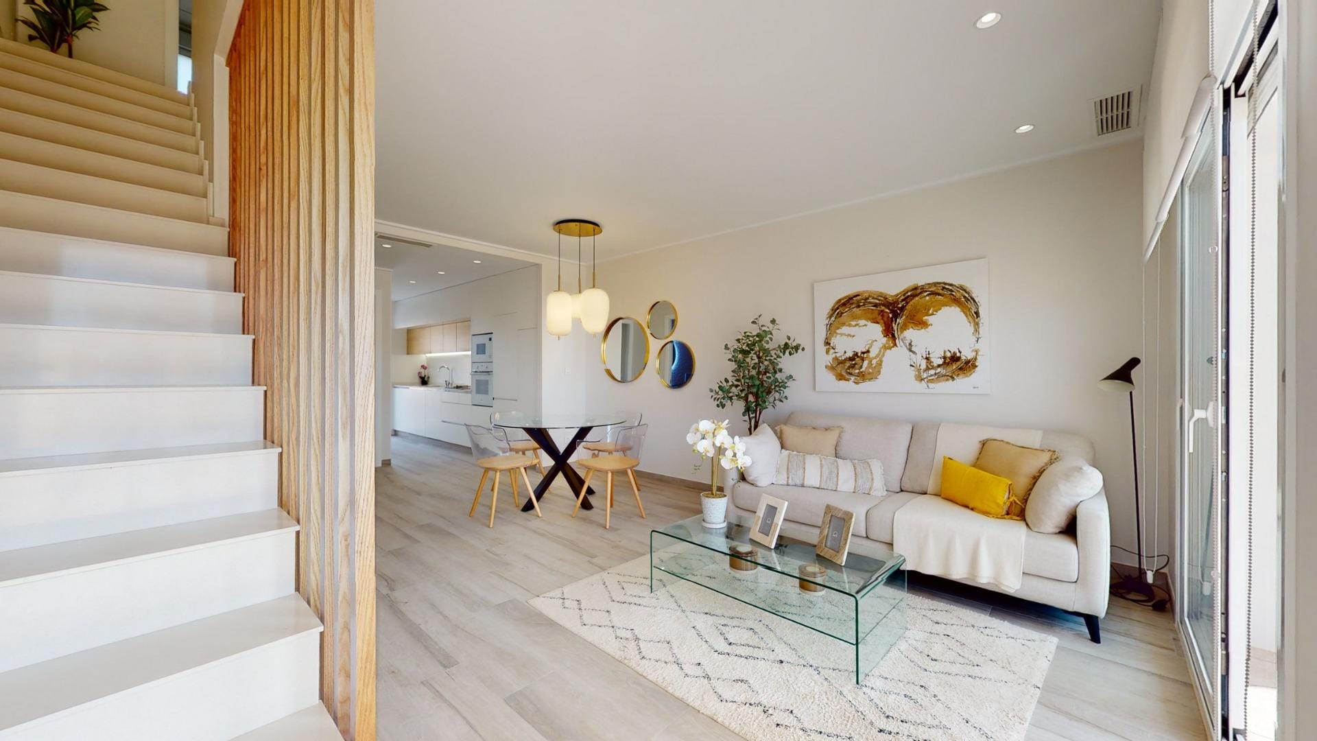 Generous New Build 3 Bedroom Semi-Detached Villa with Solarium for Sale in Pilar de la Horadada