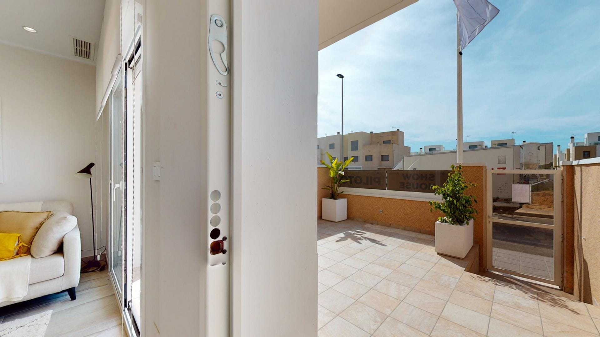 Generous New Build 3 Bedroom Semi-Detached Villa with Solarium for Sale in Pilar de la Horadada