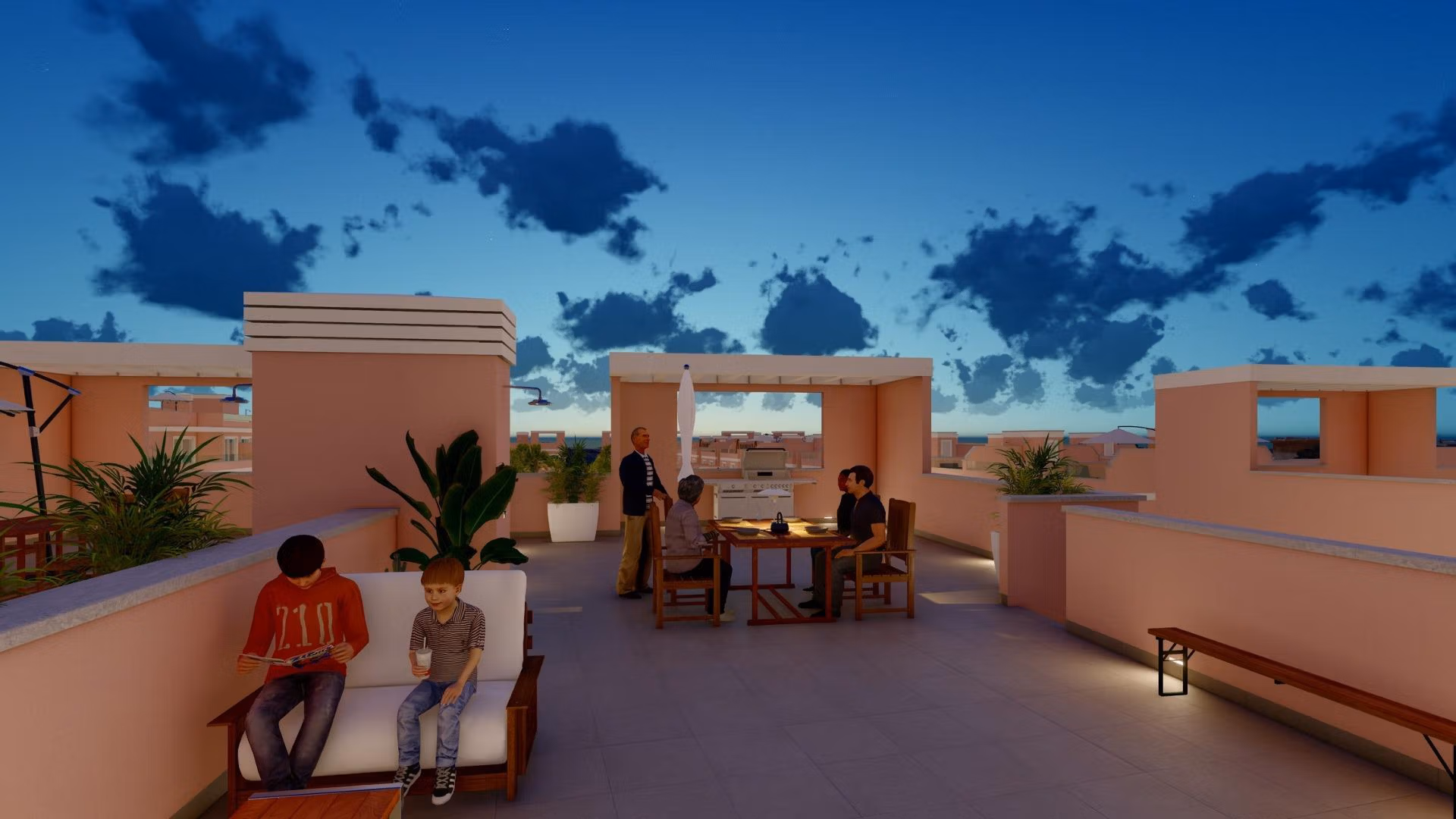 Luminoso ático de obra nueva de 3 dormitorios con solárium de 66 m² en venta en Pilar de la Horadada