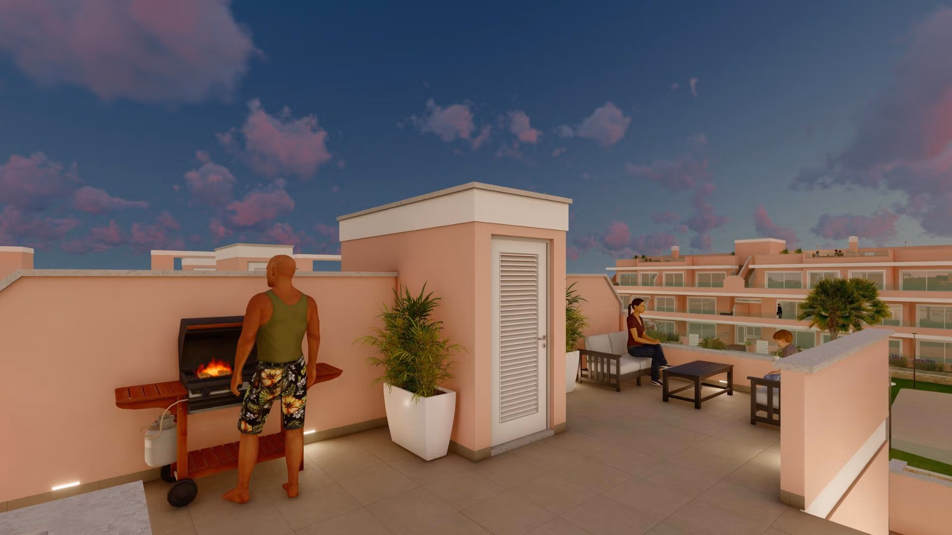 Amplia villa pareada de obra nueva con 3 dormitorios y solárium en venta en Pilar de la Horadada