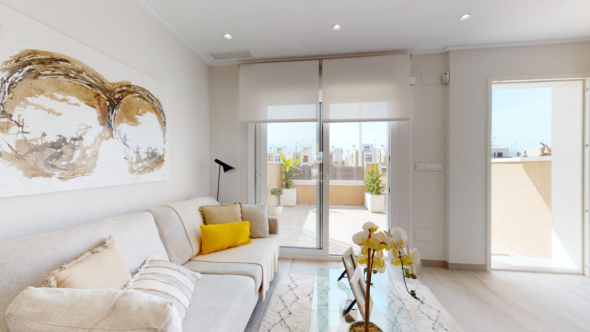 Generous New Build 3 Bedroom Semi-Detached Villa with Solarium for Sale in Pilar de la Horadada