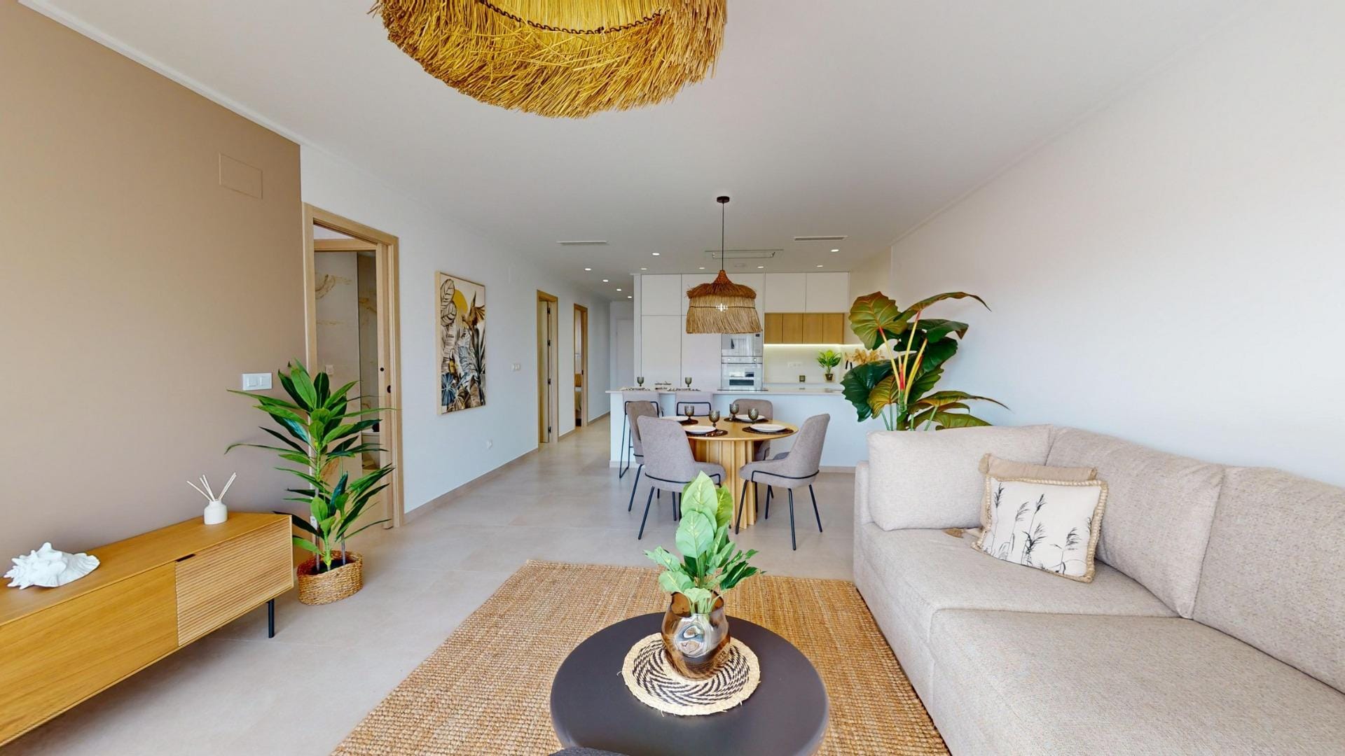 Appartement neuf confortable de 3 chambres en rez-de-chaussée avec jardin à vendre à Pilar de la Horadada