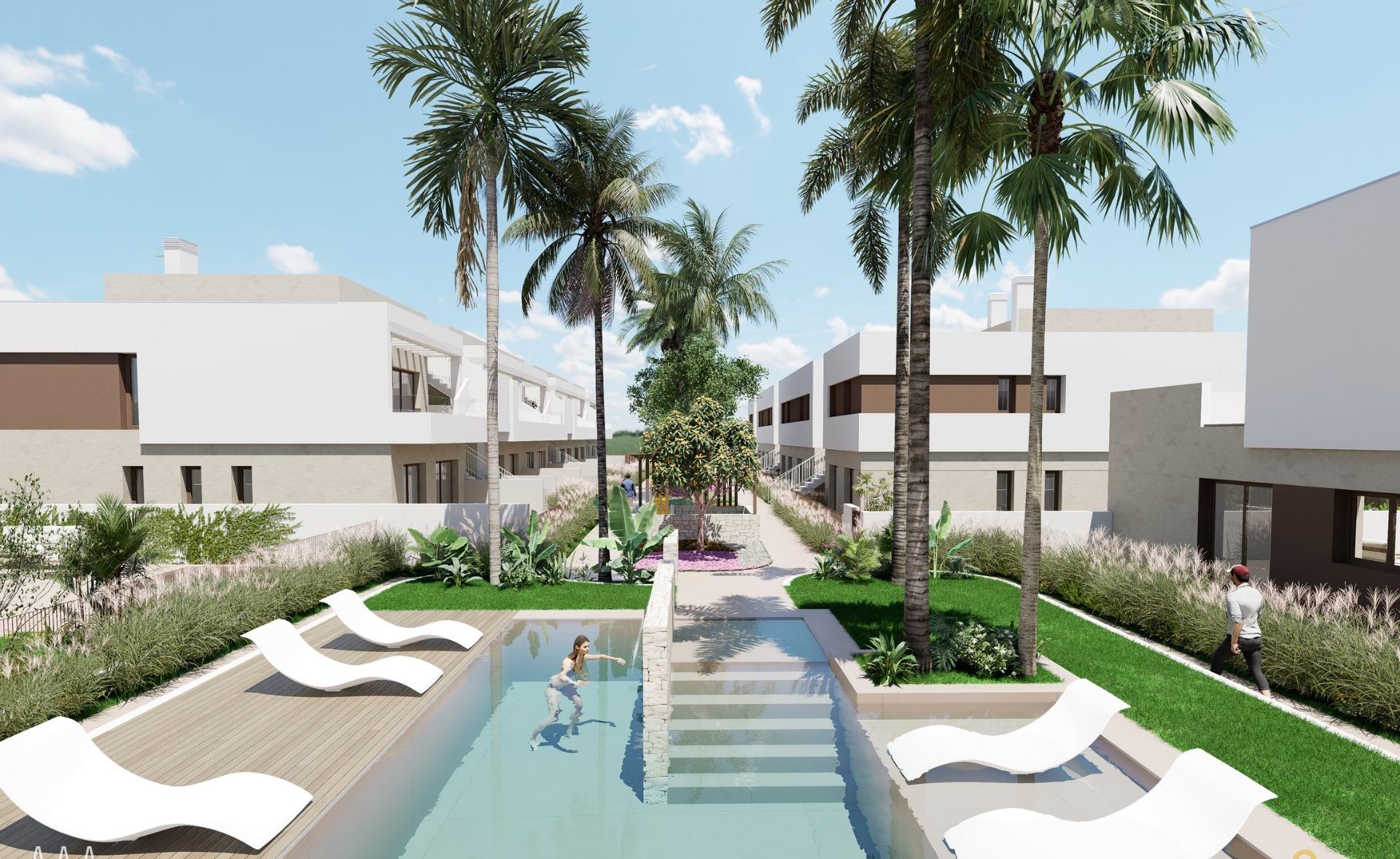 New Build 3 Bedroom Top Floor Apartment with 59 m² Solarium for Sale in Los Alcázares, Near La Serena Golf