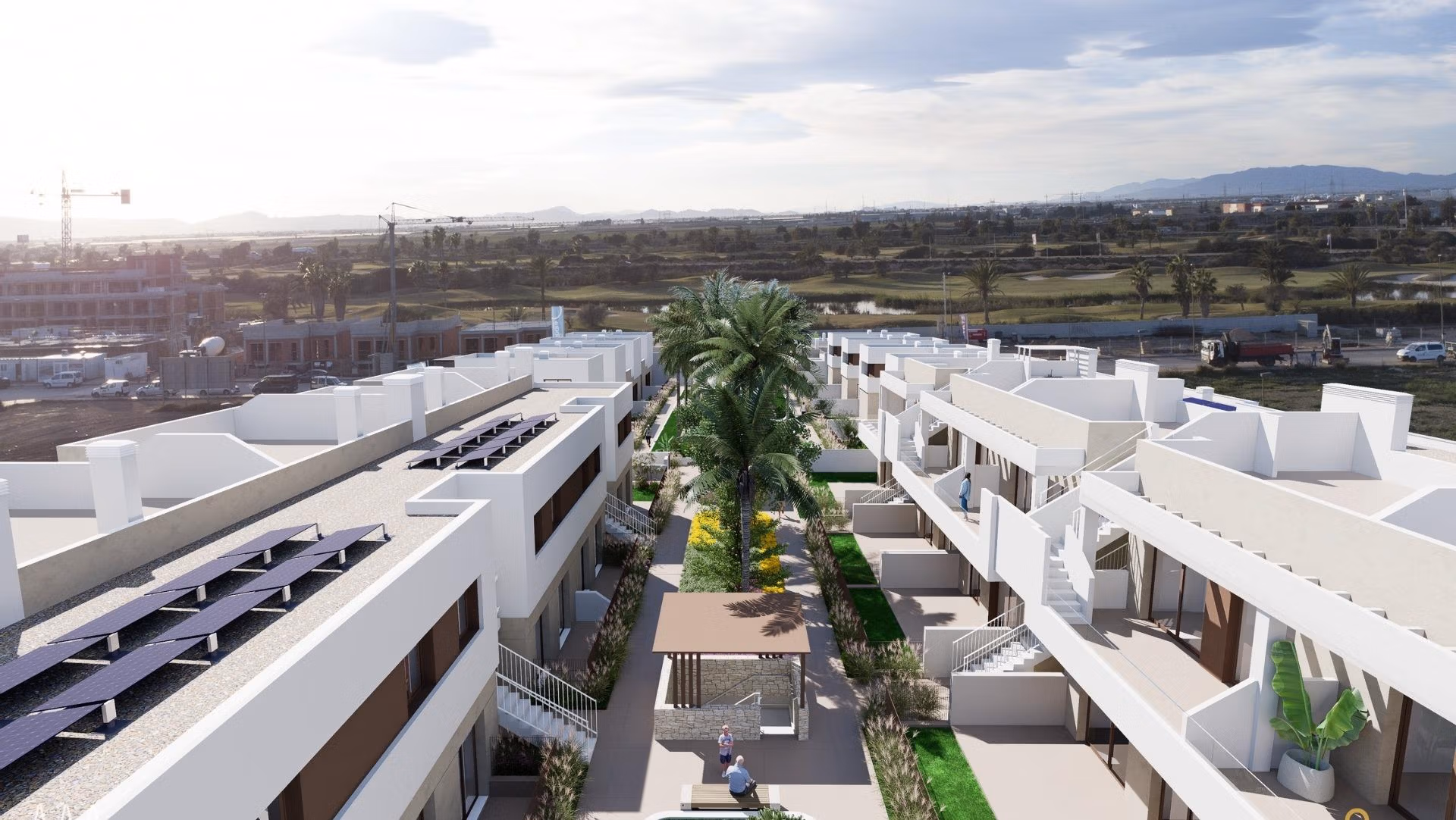 Exclusive-Villas-and-Bungalows-on-the-Costa-Calida-Design-Comfort-and-Privileged-Location-7 One-Storey New Build Villa for Sale in Serena Golf, Los Alcázares with Solarium