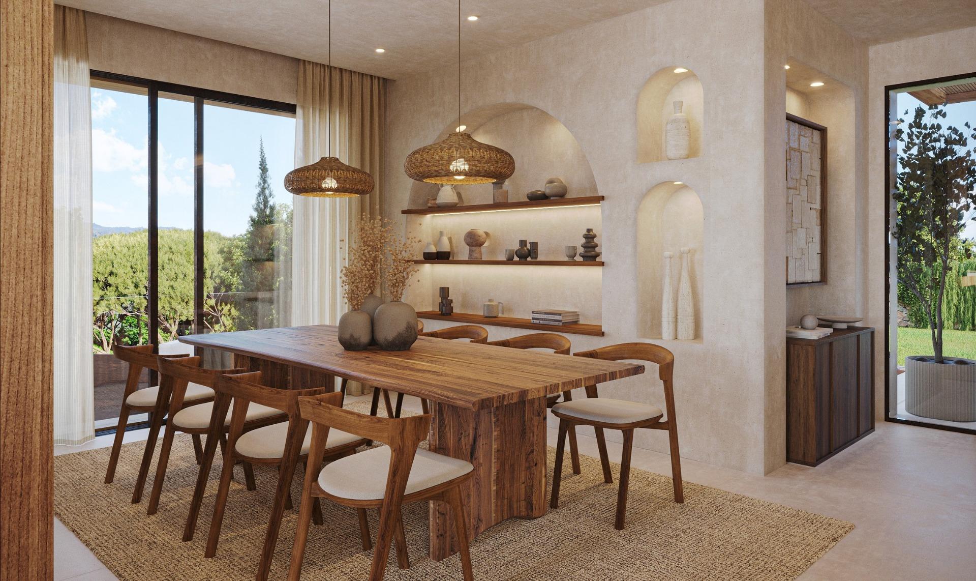 Ibiza Style New Build 3 Bedroom Villa with Pool and Basement for Sale in Valle del Sol, Javea