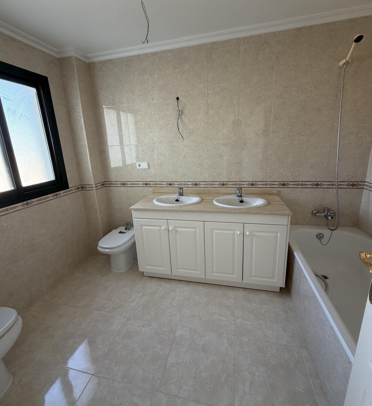 Key Ready New Build 2 Bedroom Ground Floor Apartment with Communal Pool for Sale in Lomas de Campoamor, Orihuela Costa