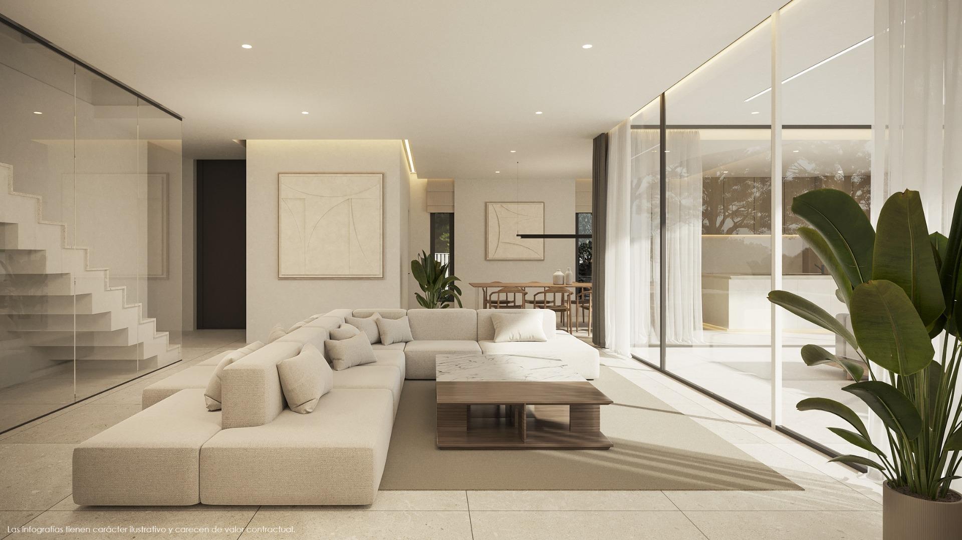Luxury New Build 4 Bedroom Villa with Infinity Pool and Sea Views for Sale in Moraira, Costa Blanca