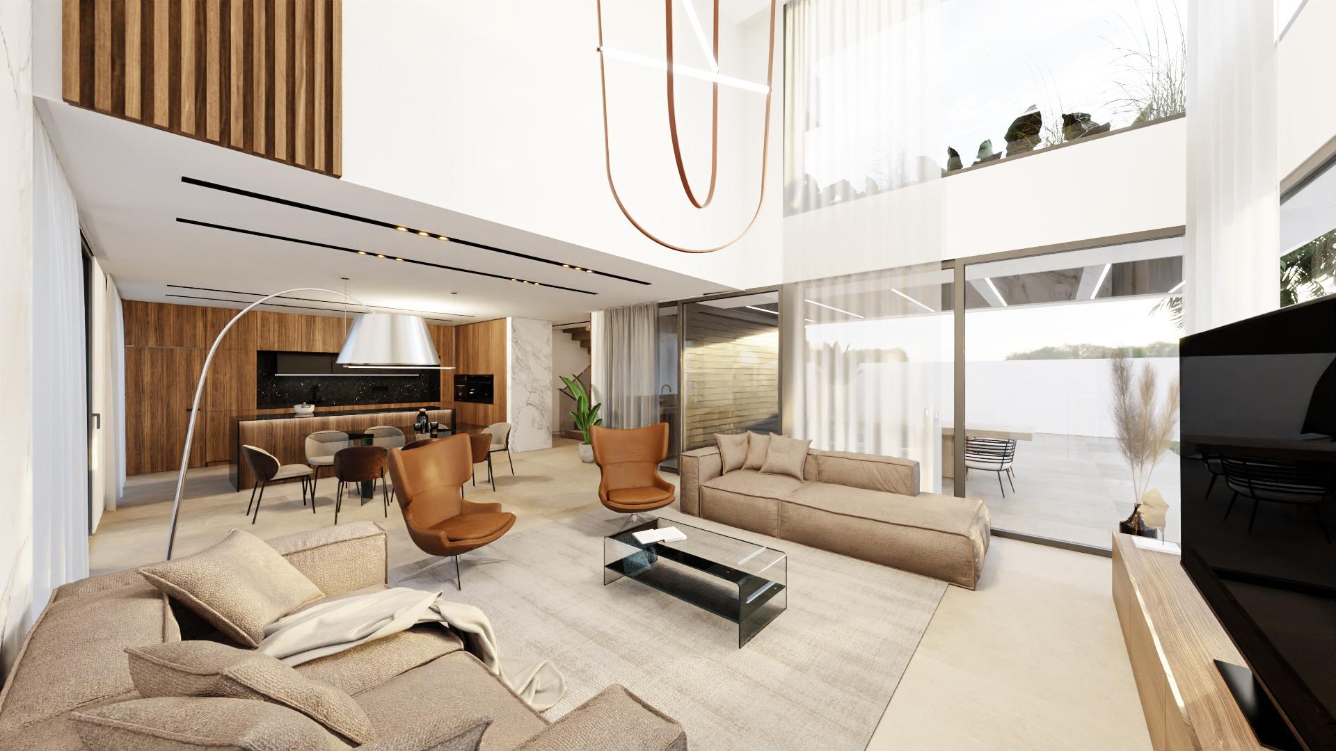 Luxury New Build 4 Bedroom Villa with a Garage for Sale in La Zenia, Orihuela Costa